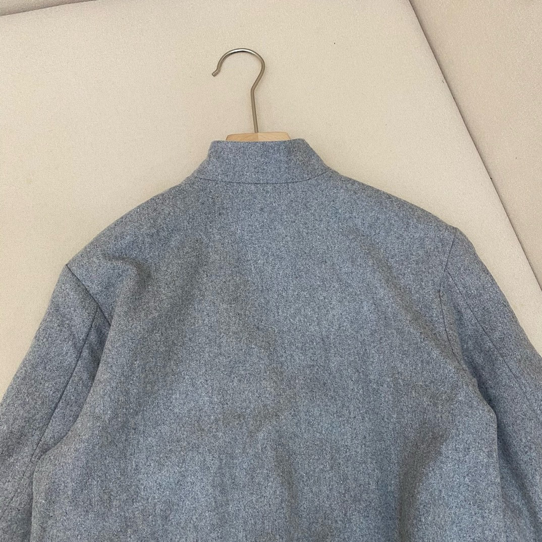 Dark Blue and Grey Jacket