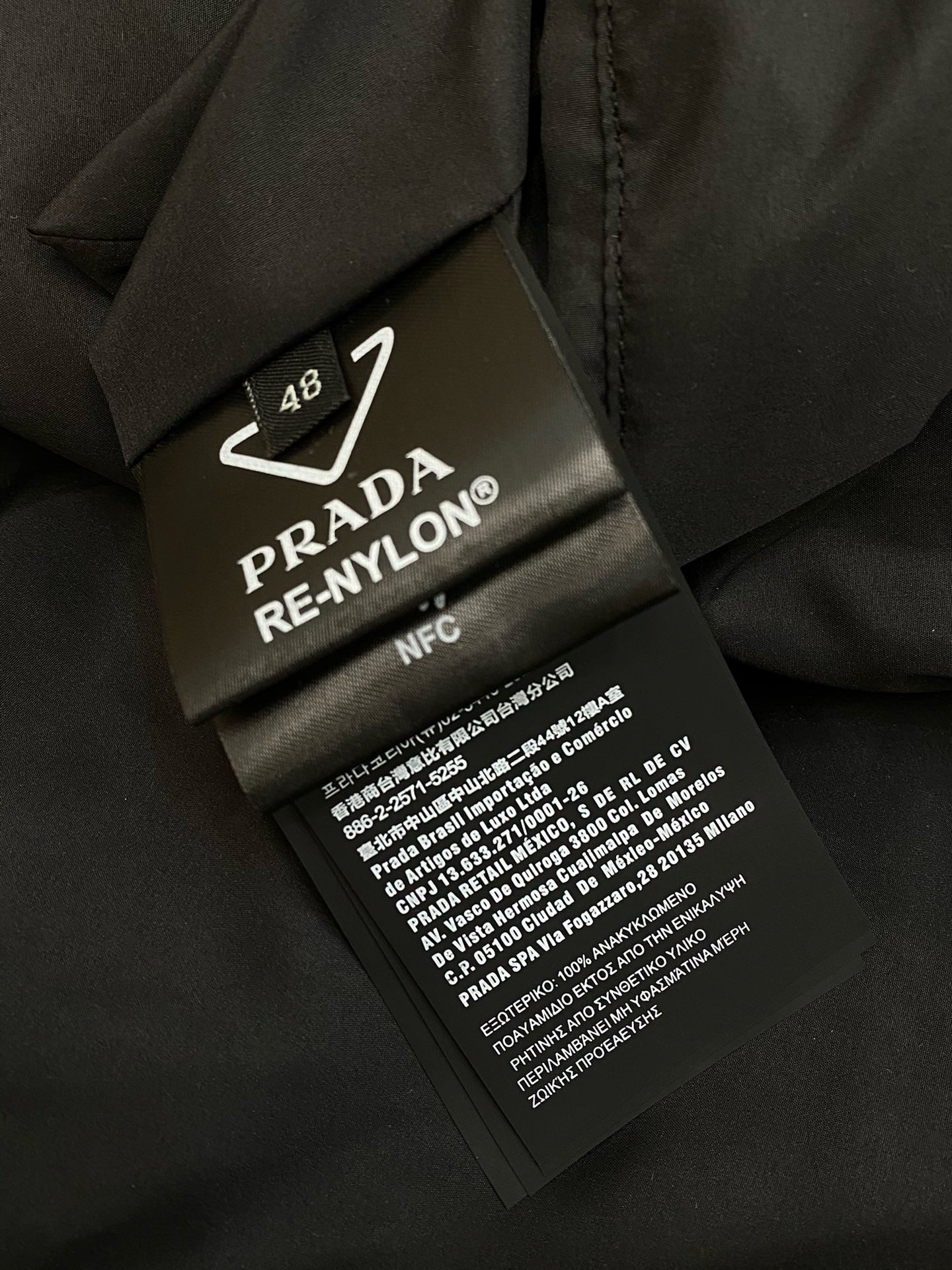 Black and Dark Blue Jacket