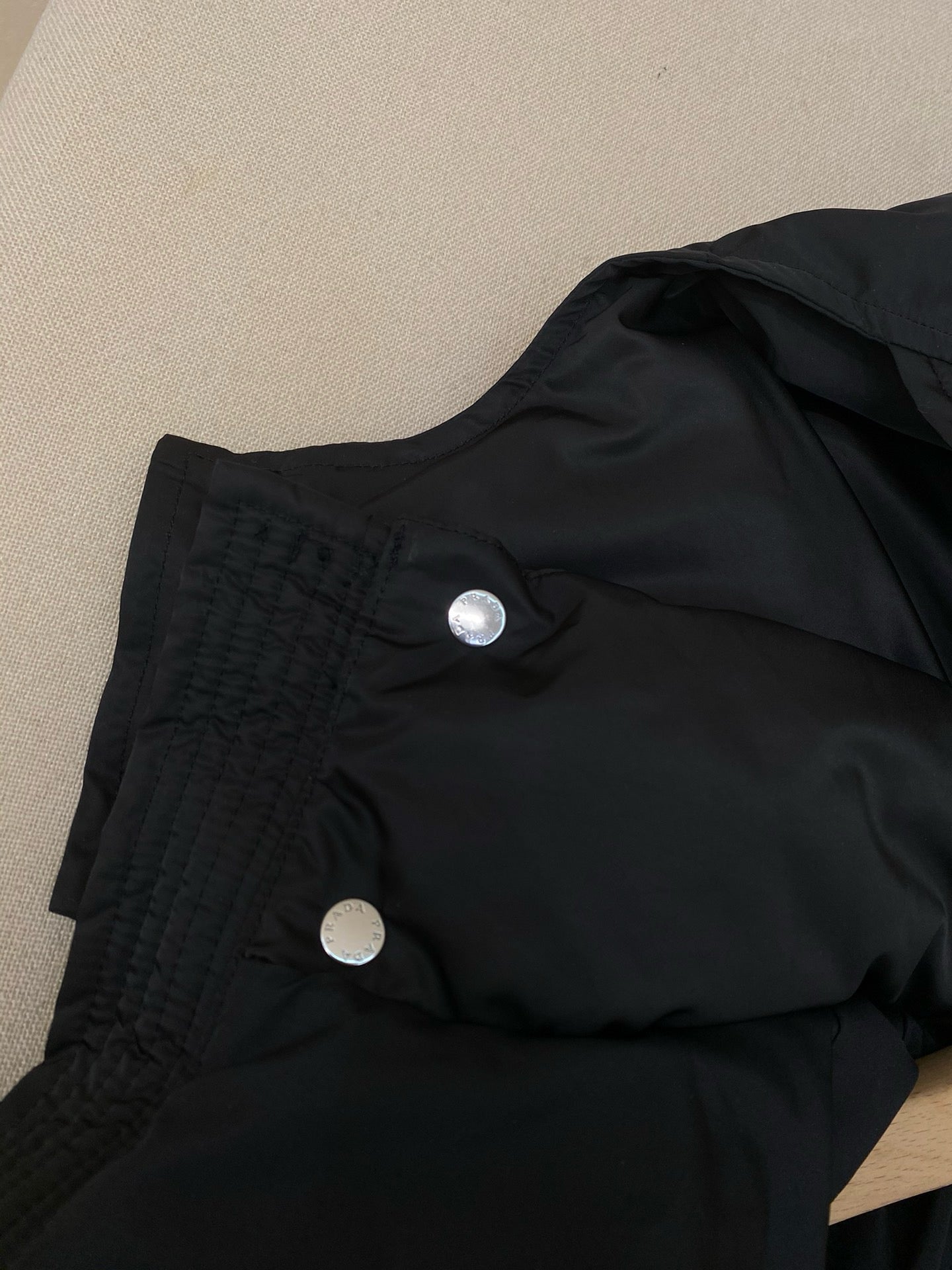 Black and Dark Blue Jacket