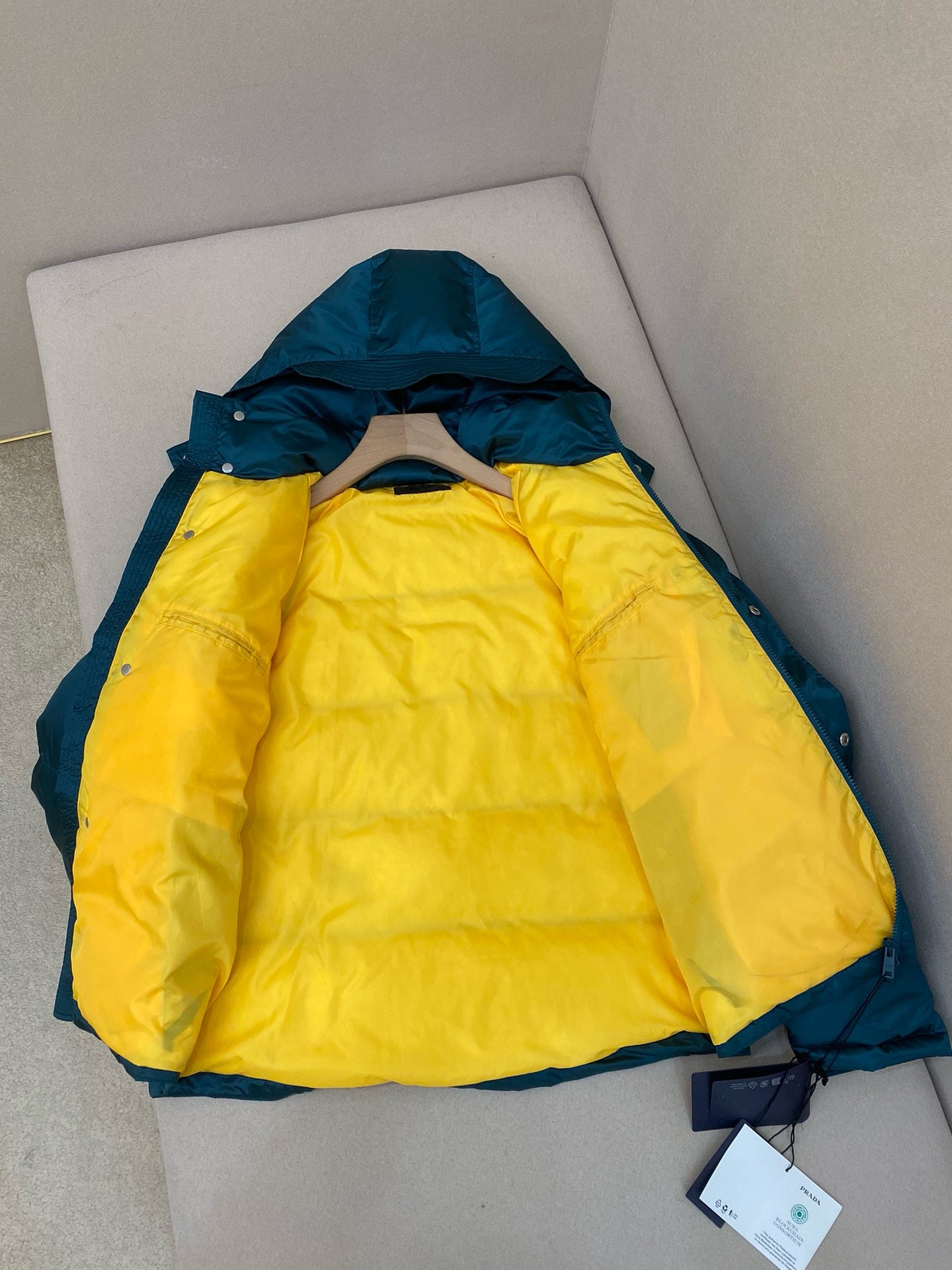 Black and Dark Blue Jacket