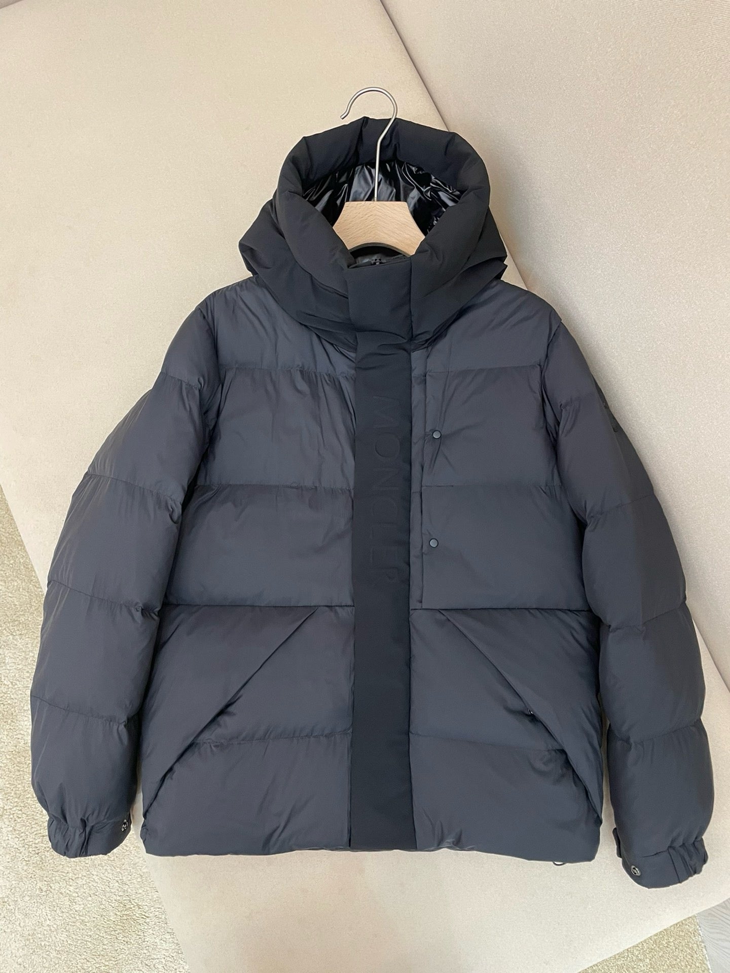 Black and Dark Grey Jacket