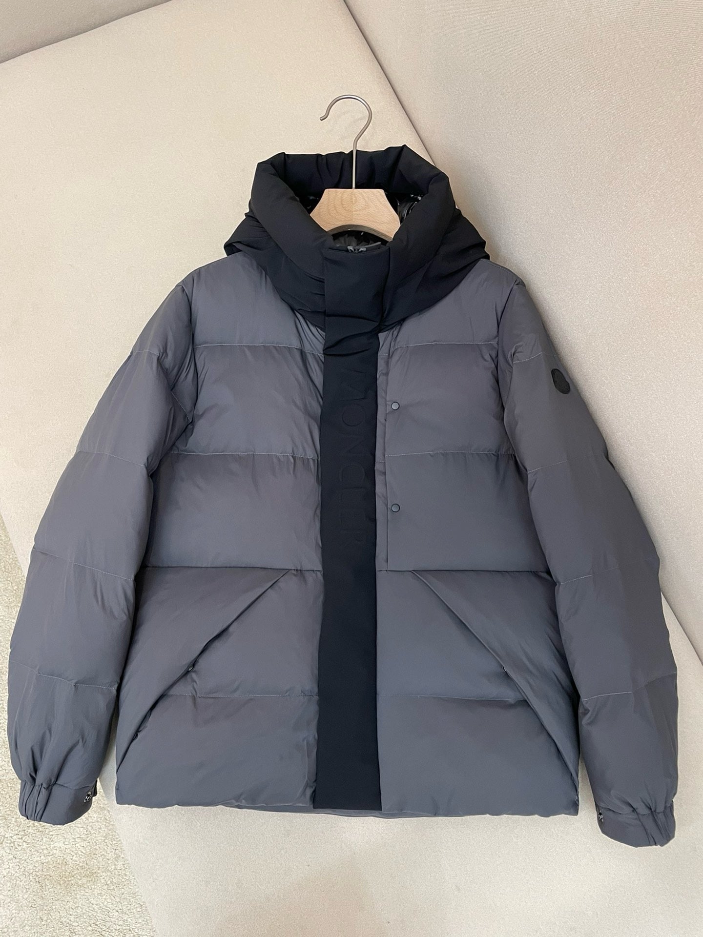 Black and Dark Grey Jacket