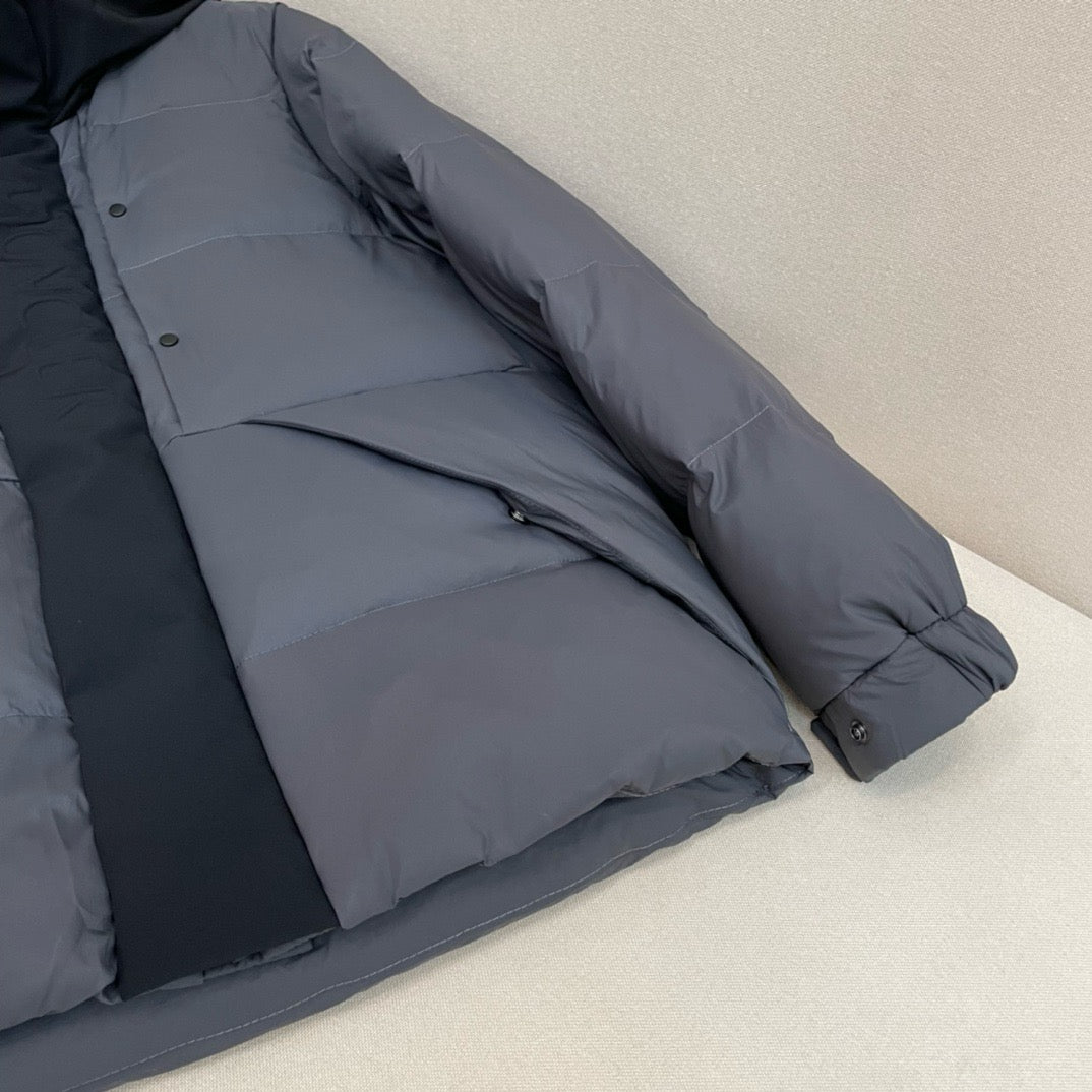 Black and Dark Grey Jacket