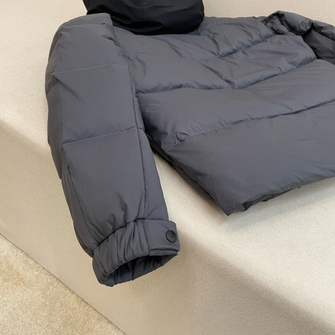 Black and Dark Grey Jacket