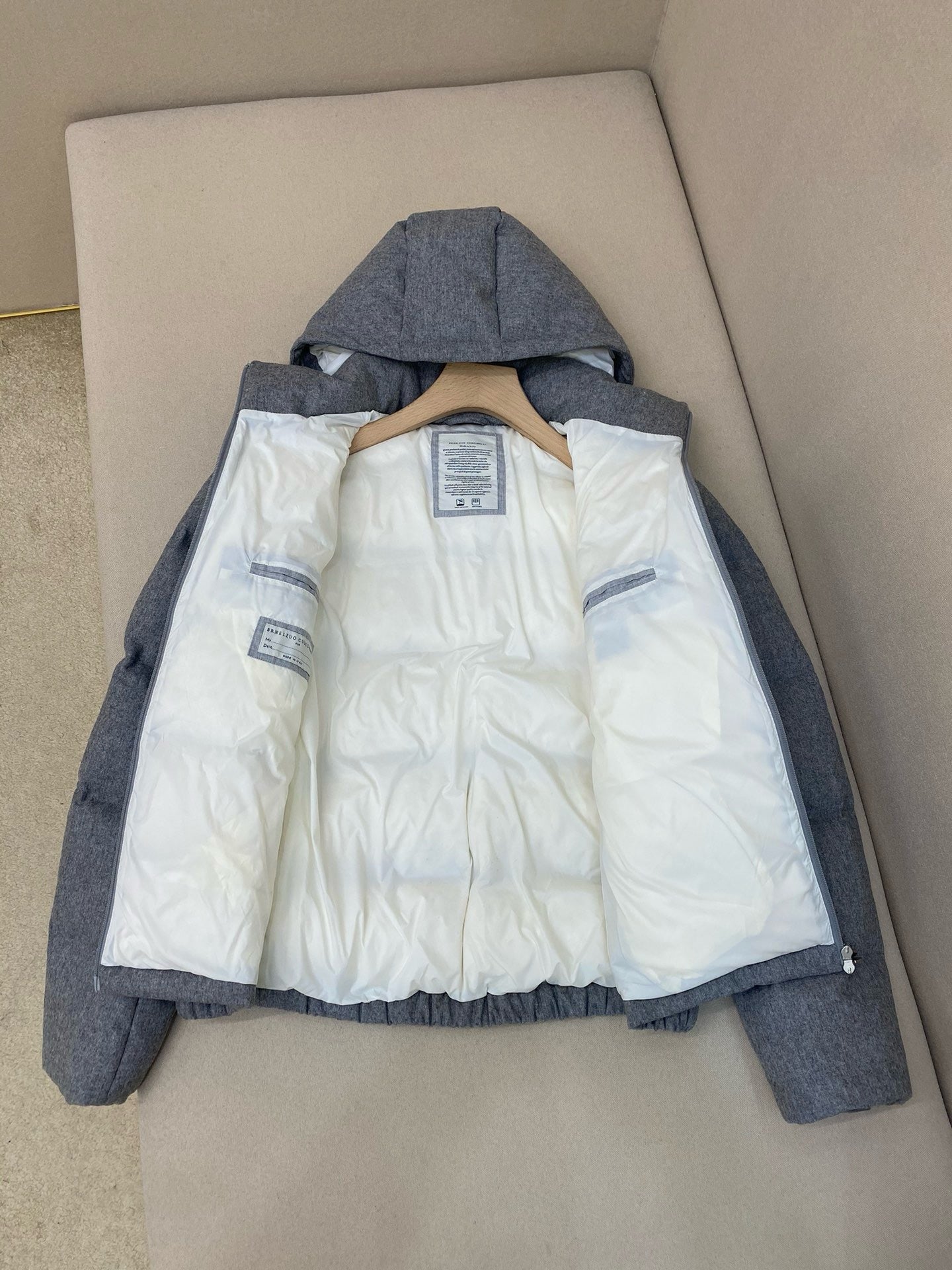 Grey and Dark Grey Jacket