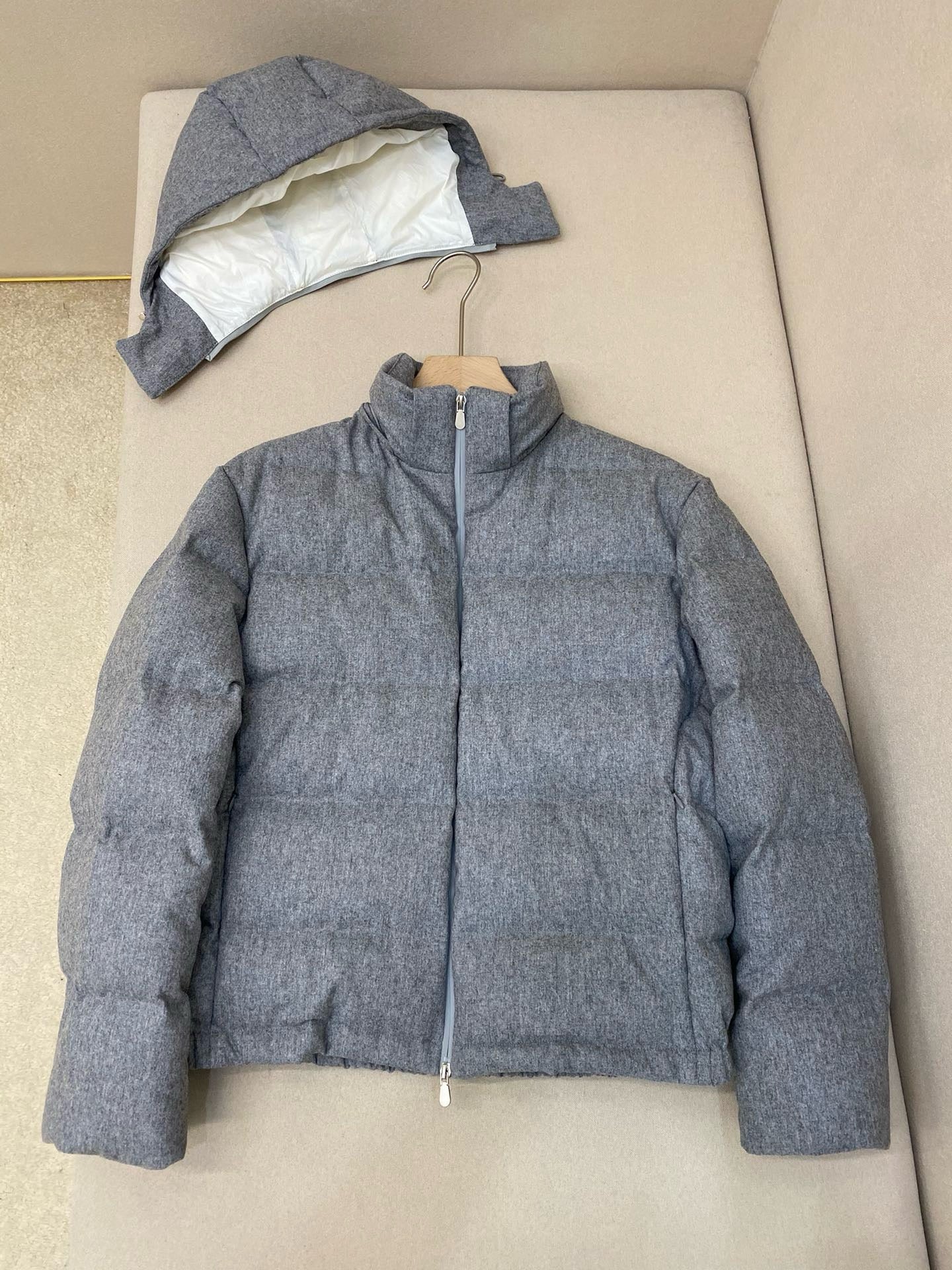 Grey and Dark Grey Jacket