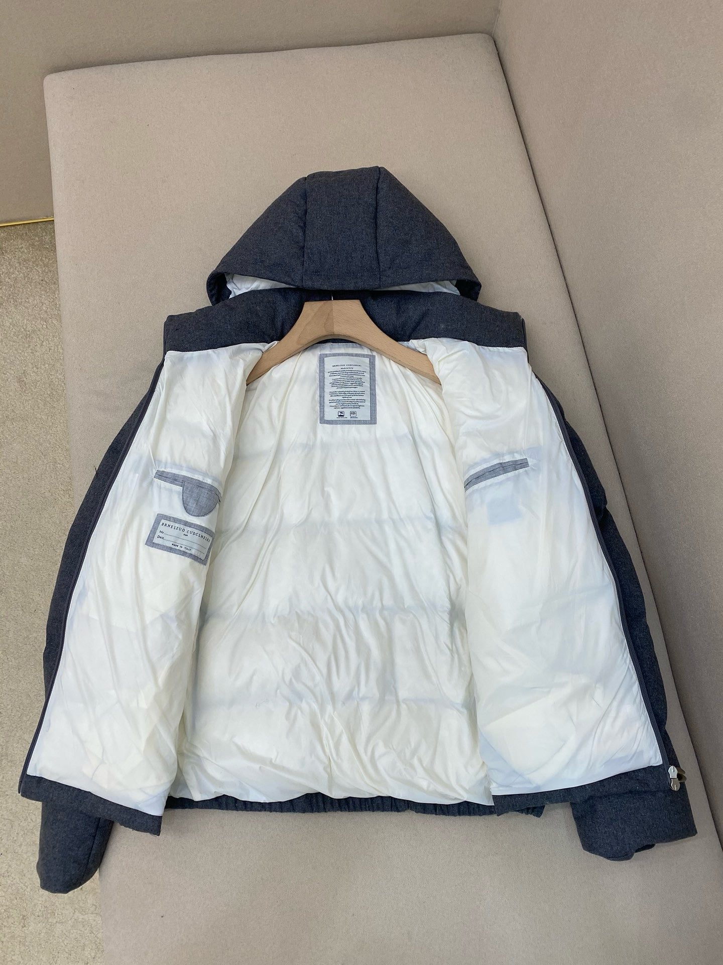 Grey and Dark Grey Jacket