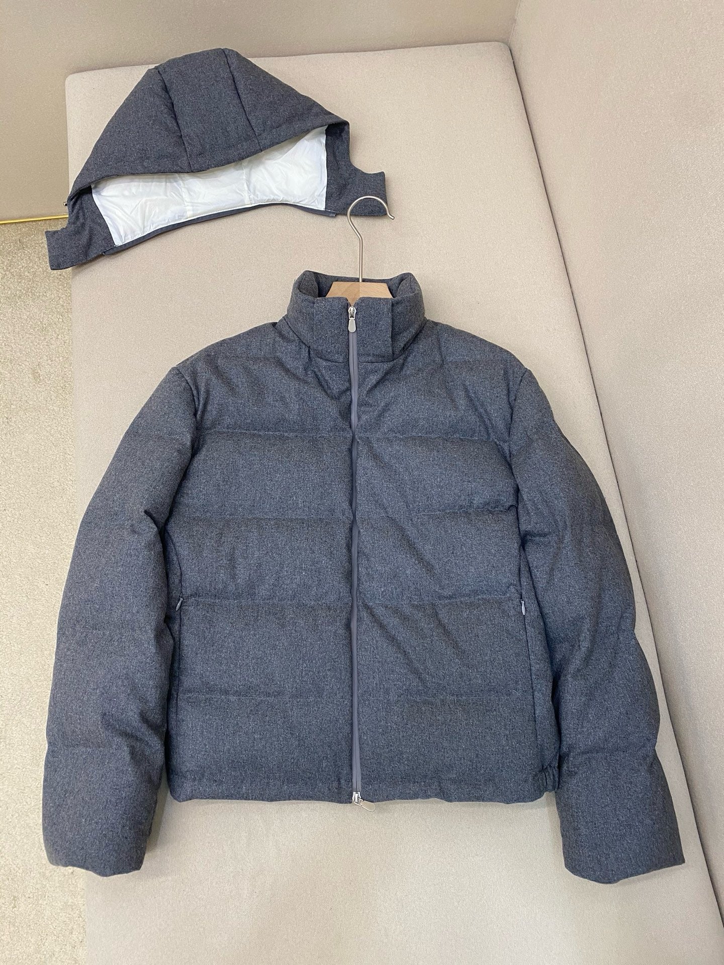 Grey and Dark Grey Jacket