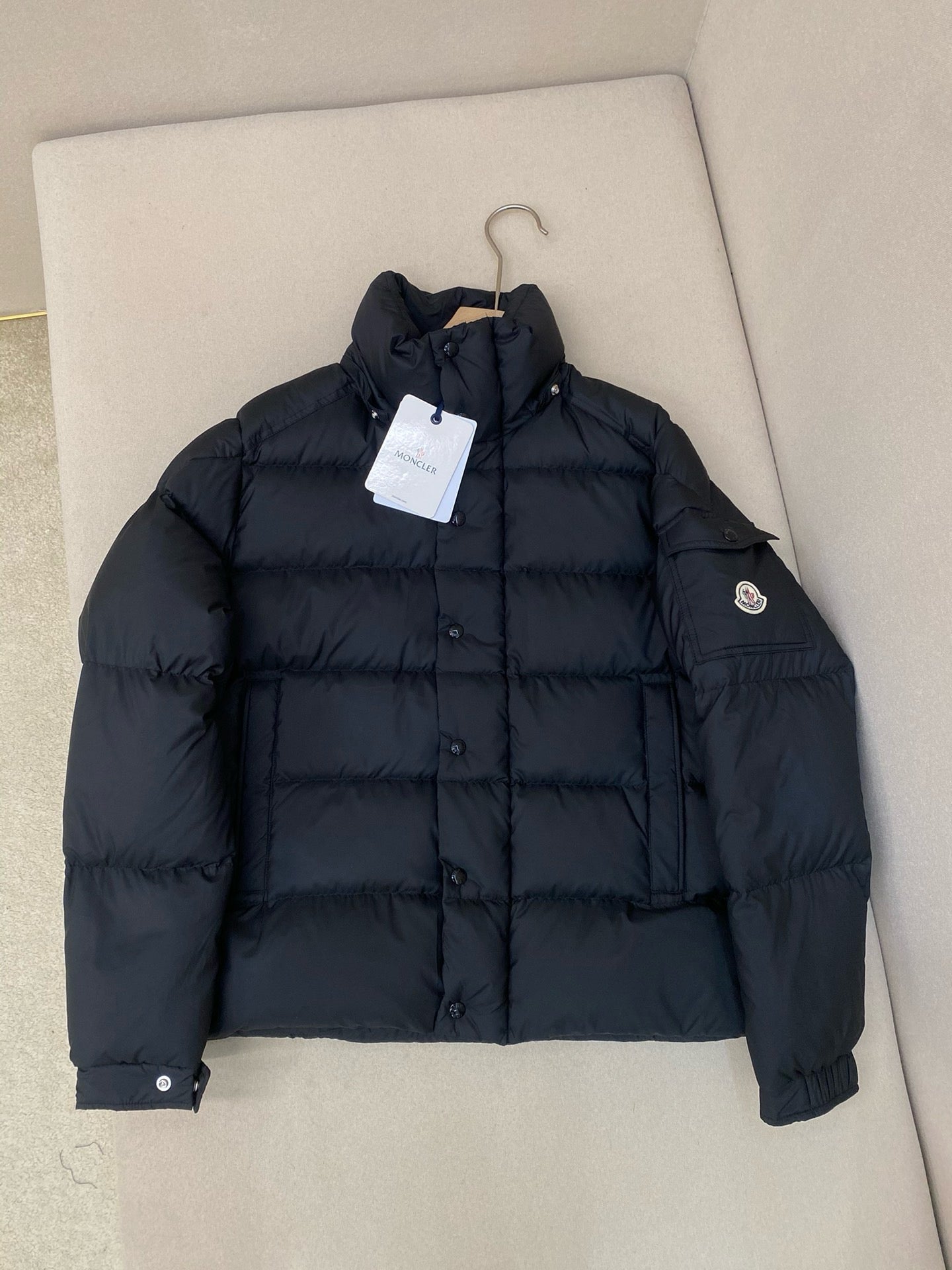 Black and Dark Blue Jacket