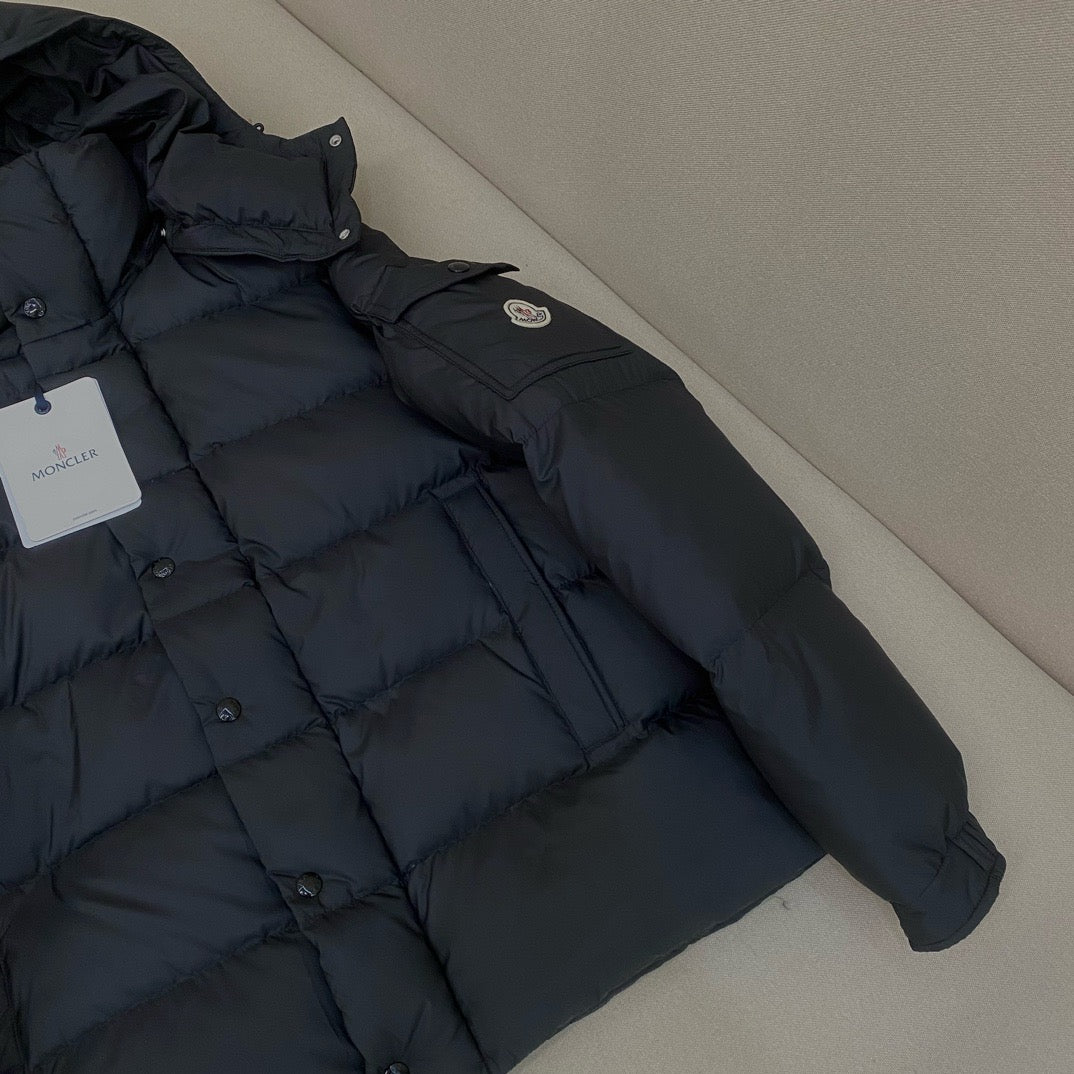 Black and Dark Blue Jacket