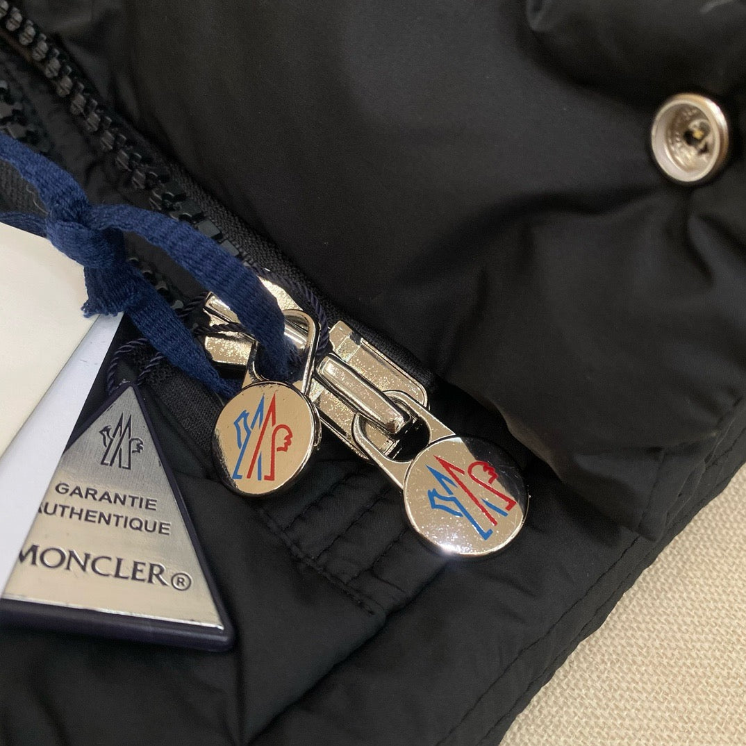 Black and Dark Blue Jacket