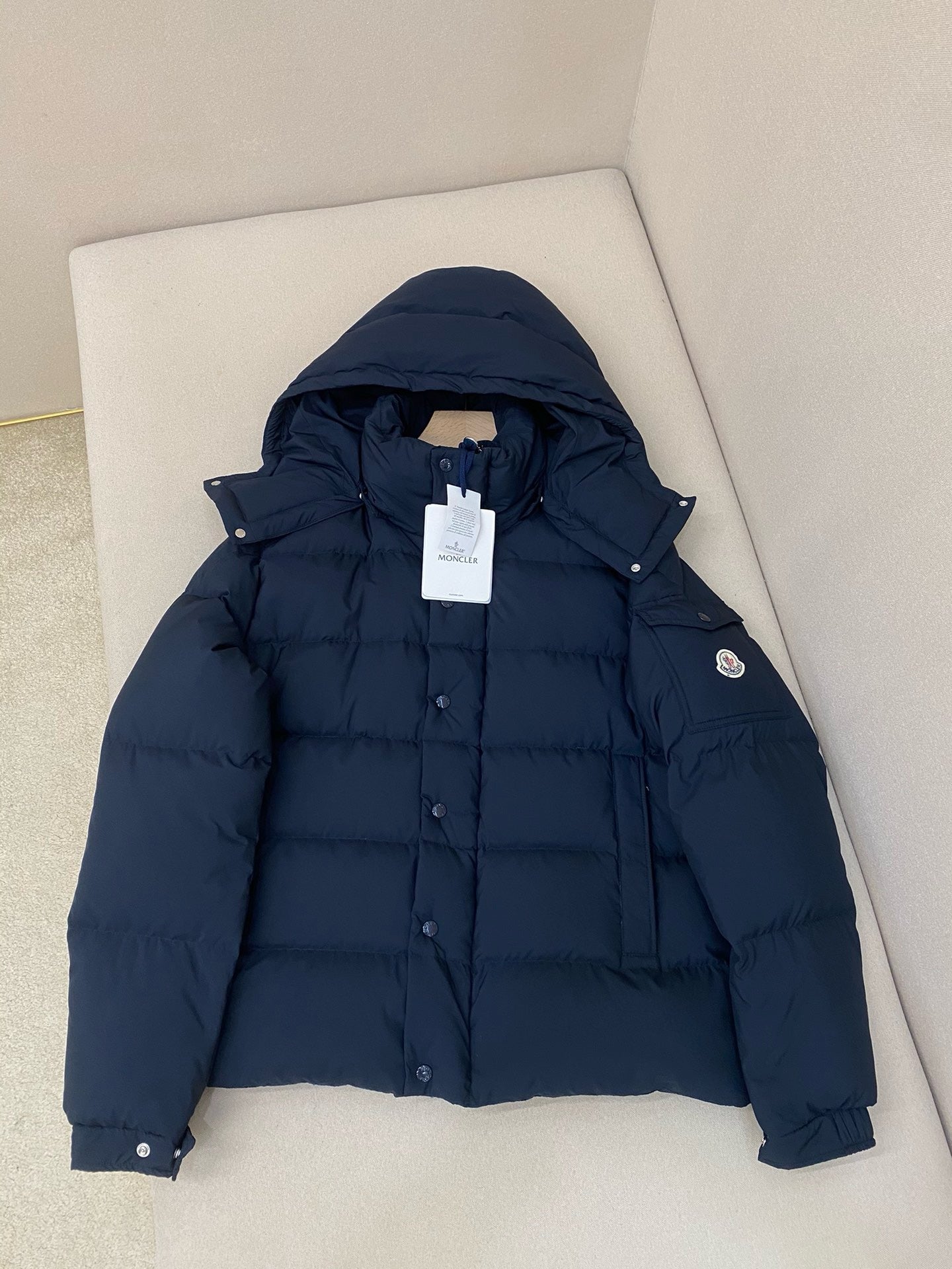 Black and Dark Blue Jacket