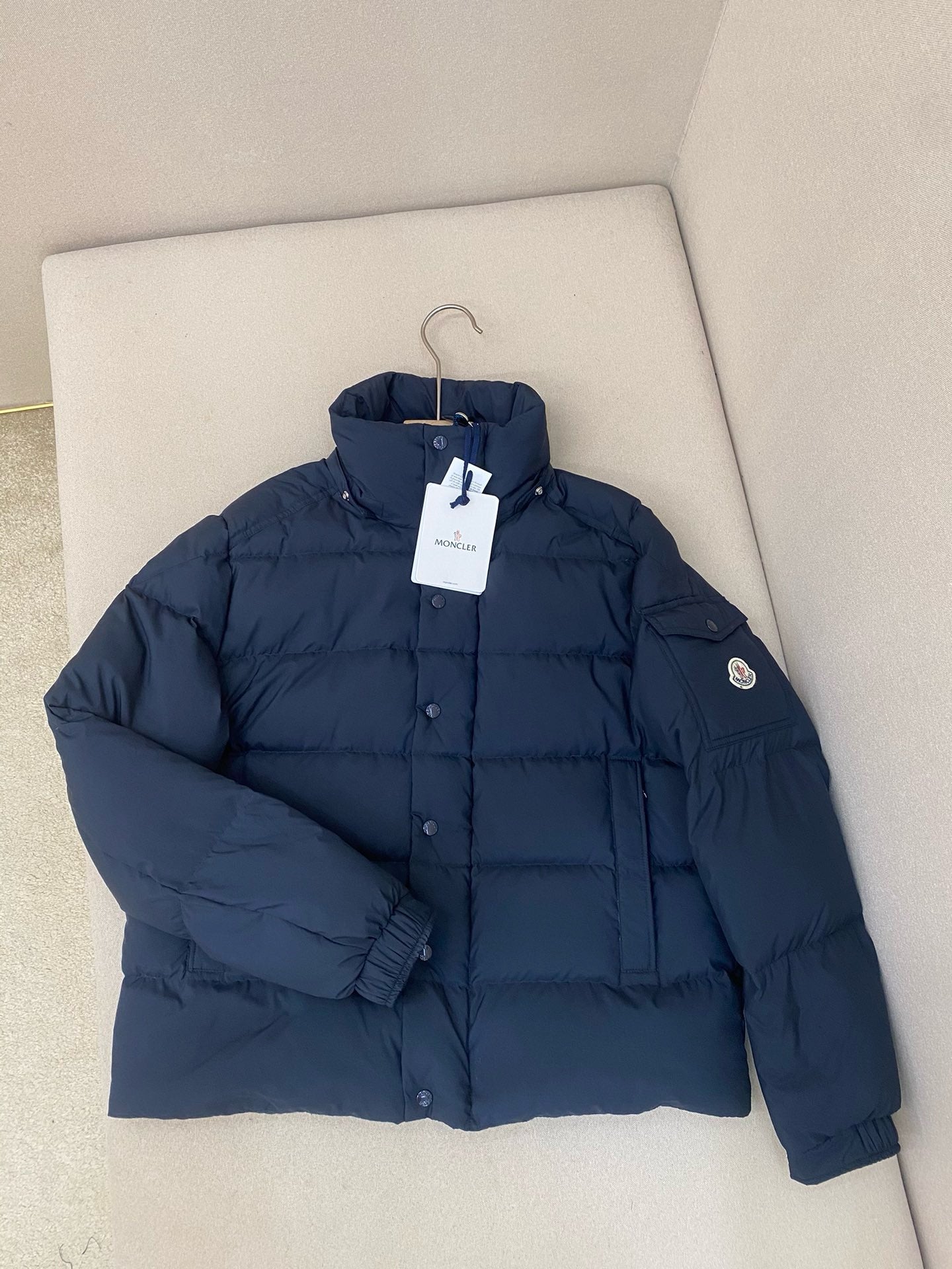 Black and Dark Blue Jacket