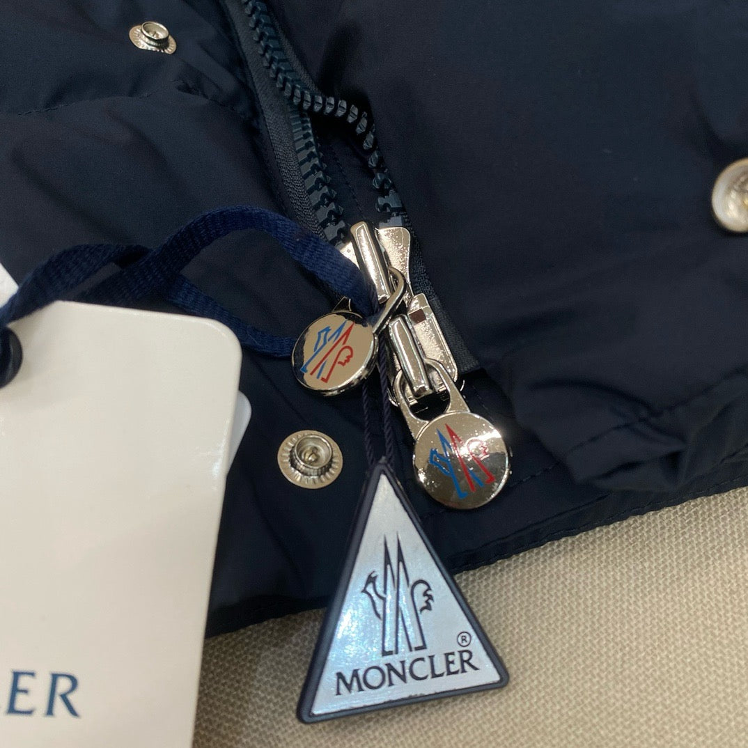 Black and Dark Blue Jacket