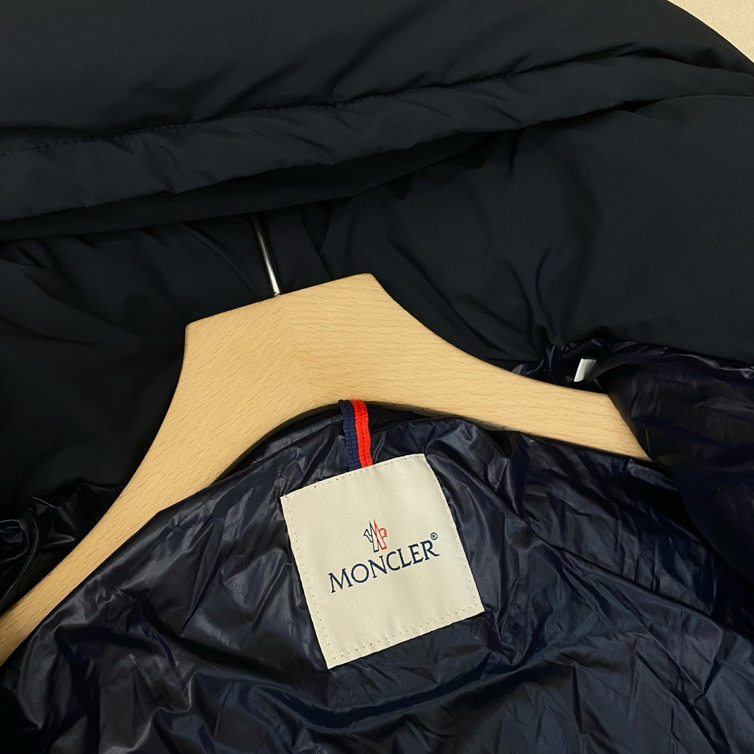 Black and Dark Blue Jacket