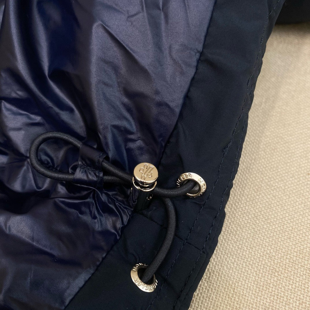 Black and Dark Blue Jacket