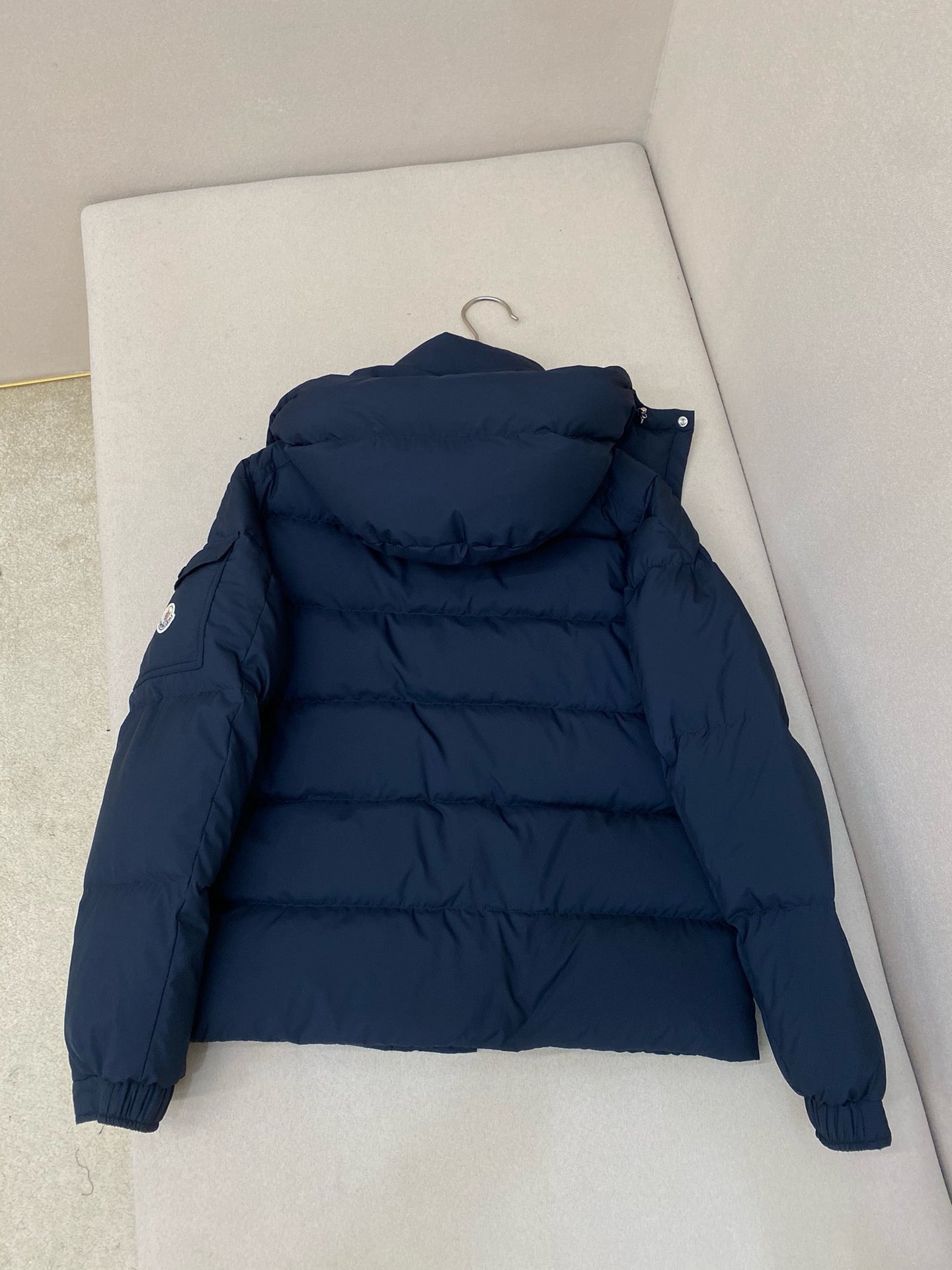 Black and Dark Blue Jacket