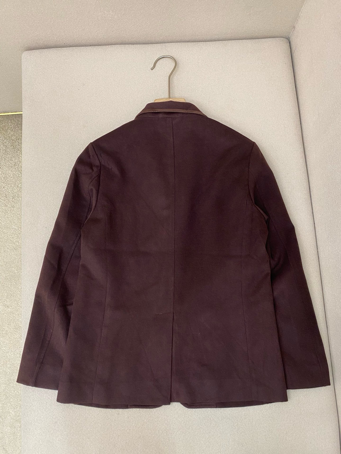 Reddish and Dark Grey Jacket