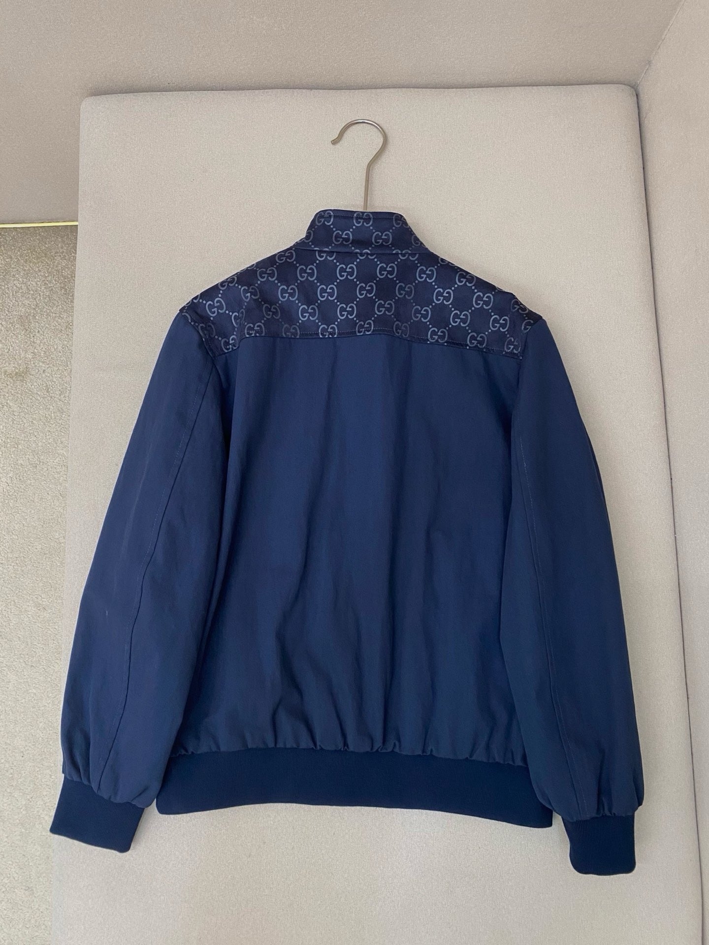 Black and Dark Blue Jacket