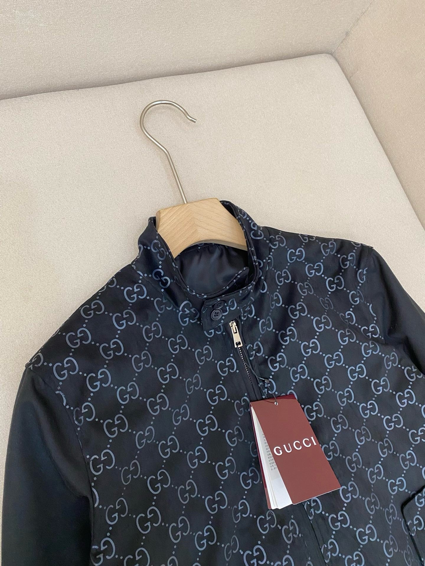 Black and Dark Blue Jacket