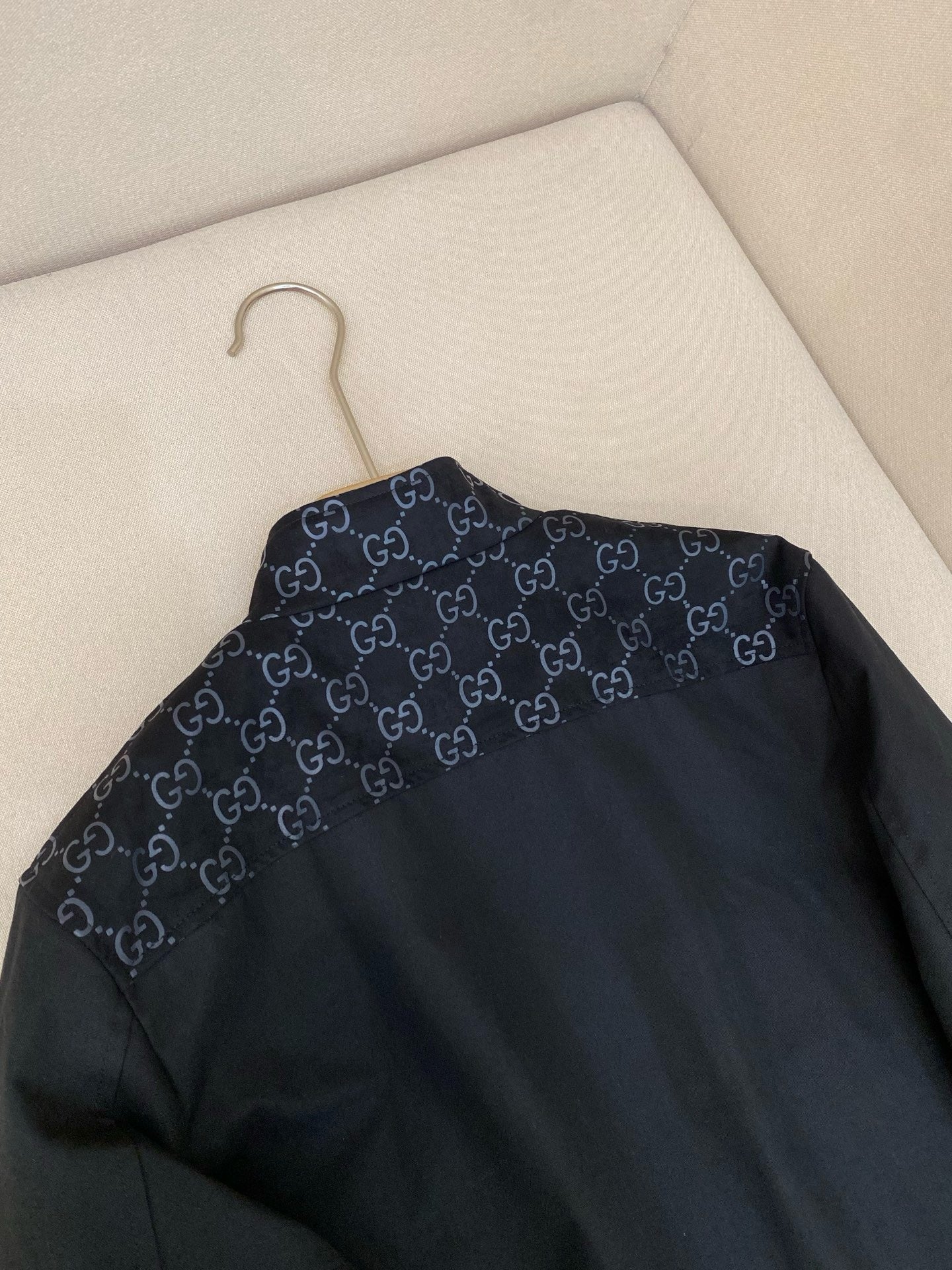 Black and Dark Blue Jacket