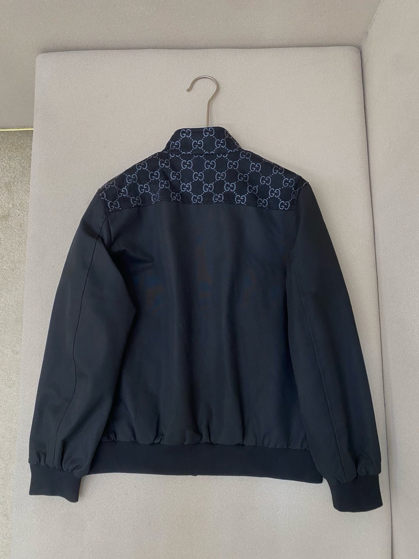 Black and Dark Blue Jacket