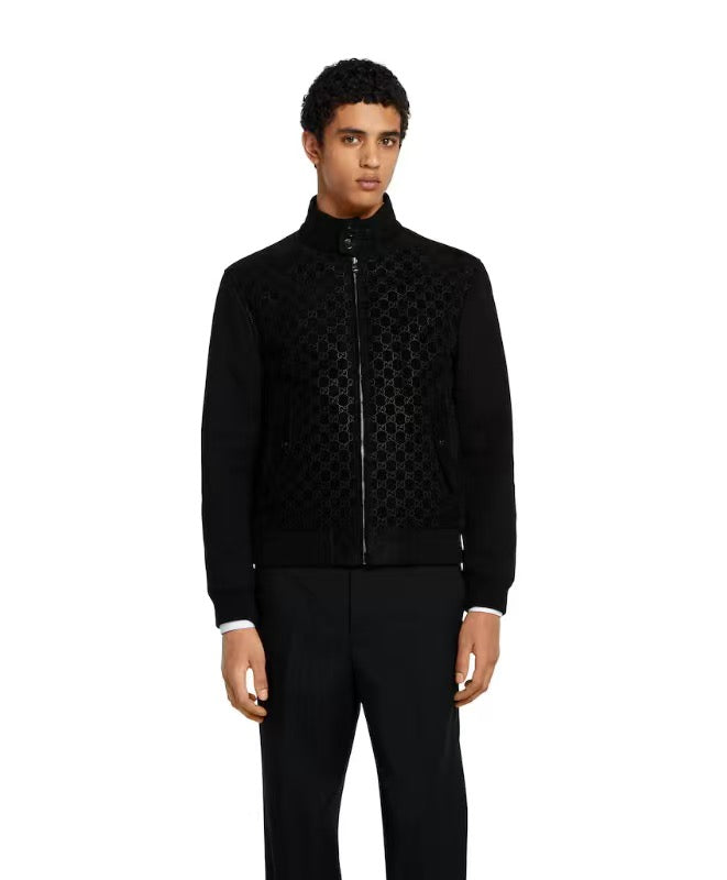 Black and Dark Blue Jacket