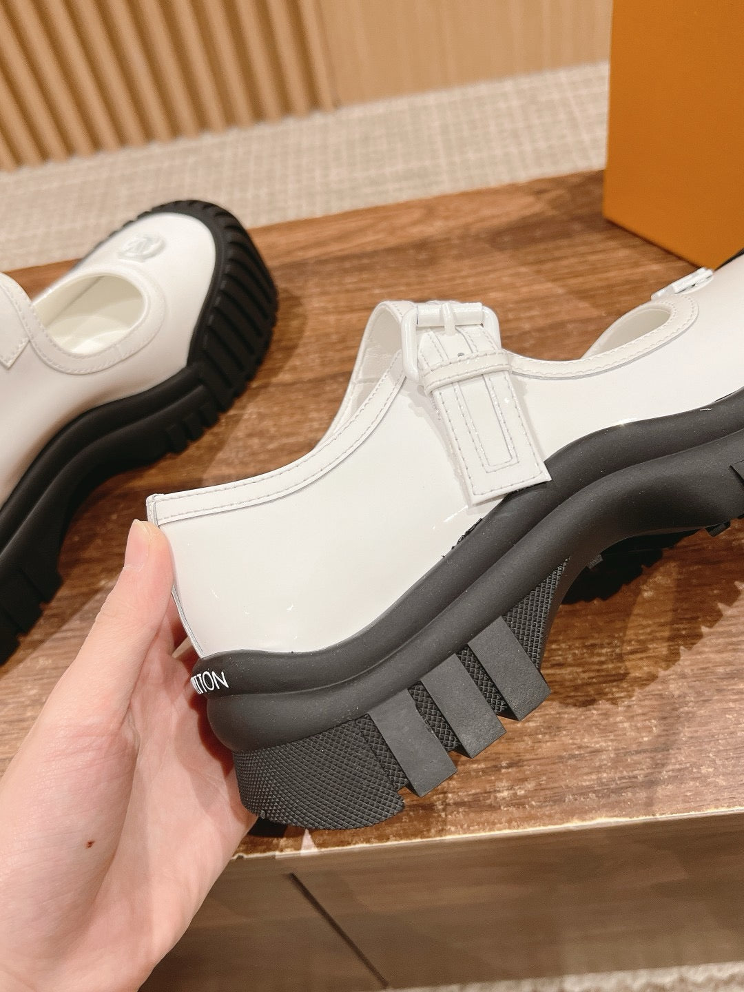 Black and White Shoes