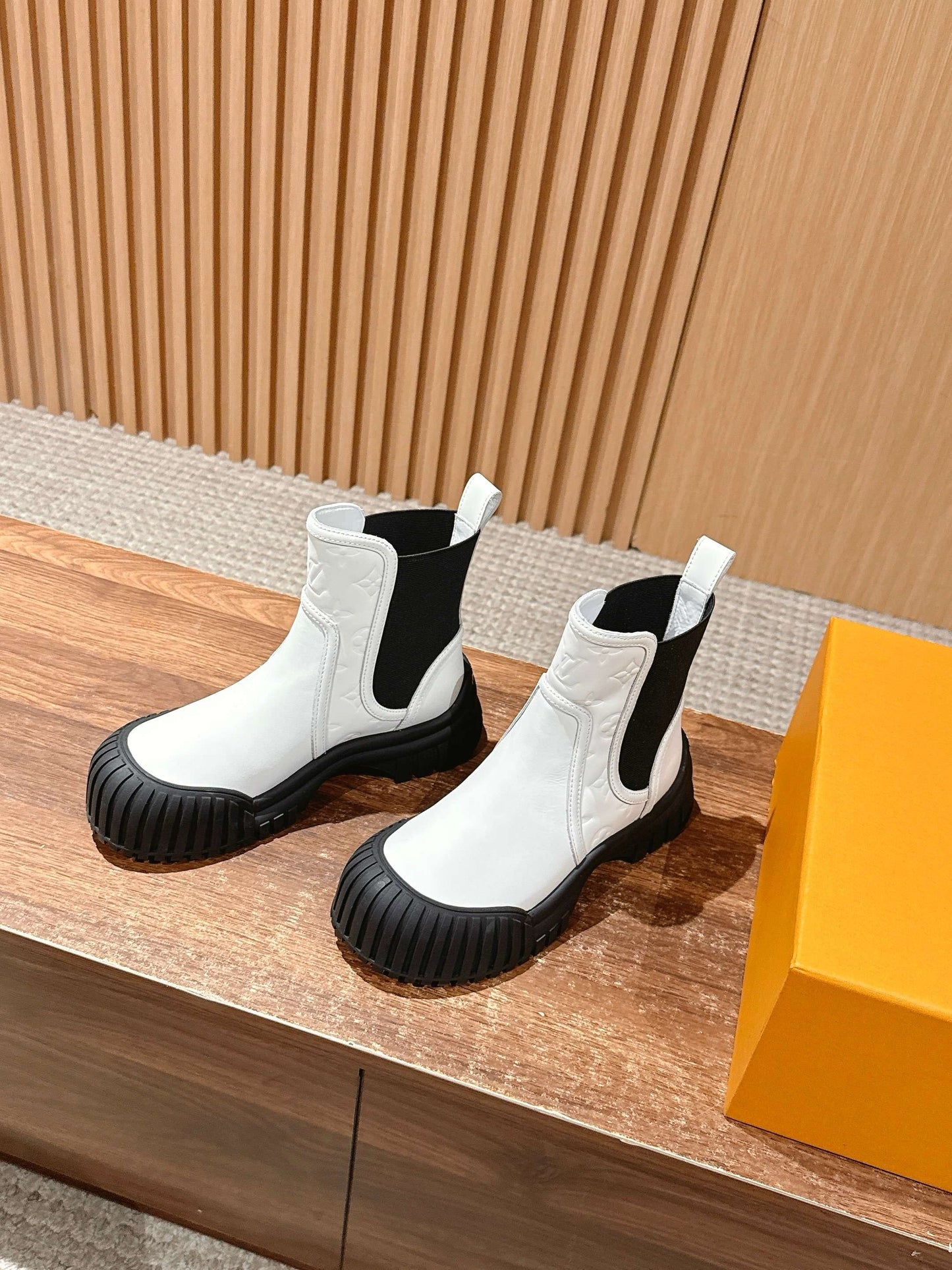 Black and White  Shoes