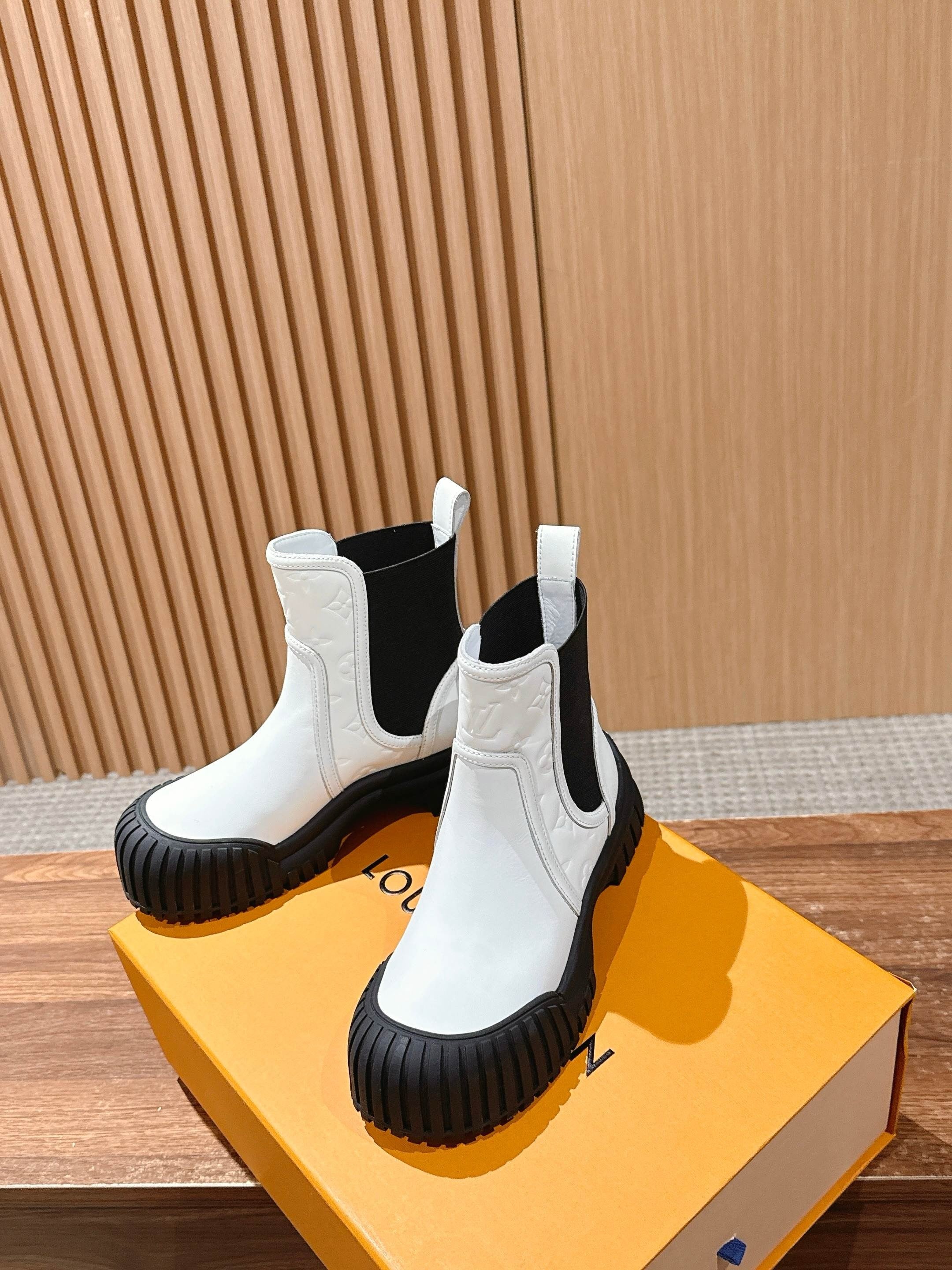 Black and White  Shoes