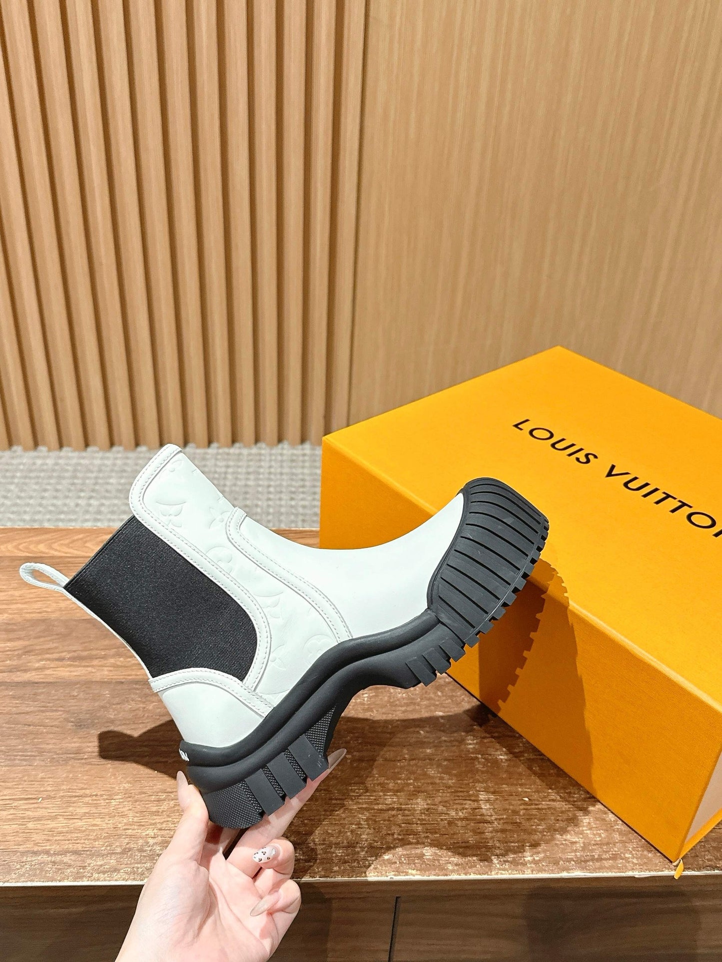 Black and White  Shoes