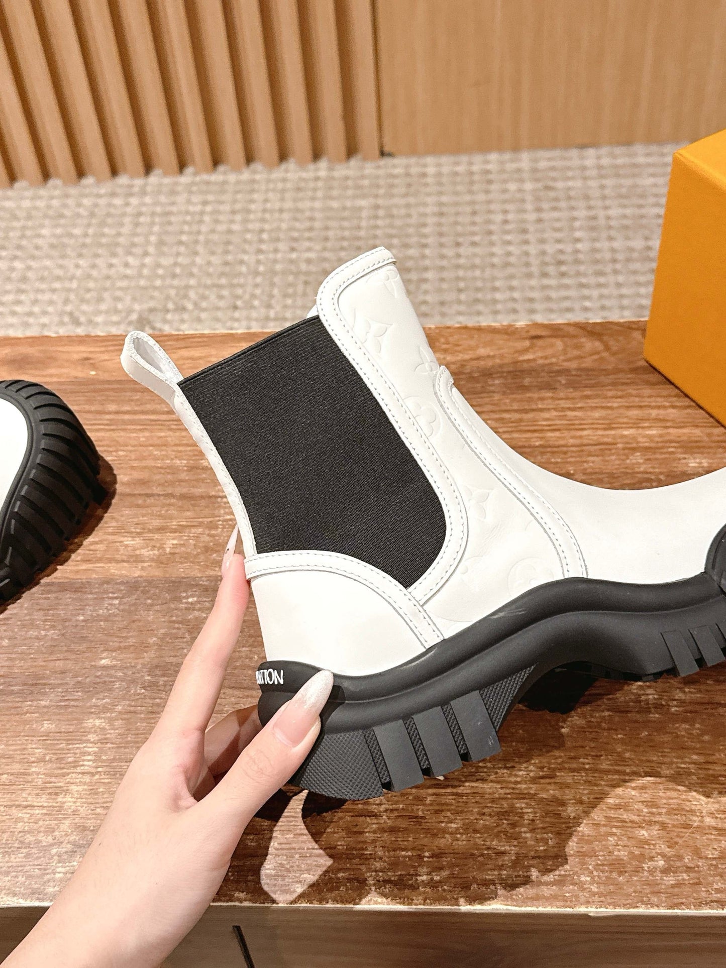 Black and White  Shoes