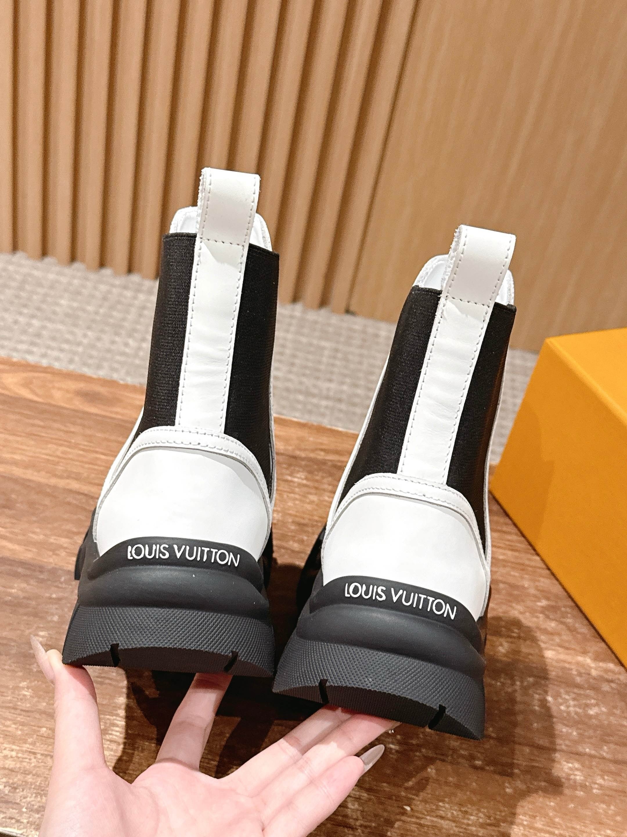 Black and White  Shoes