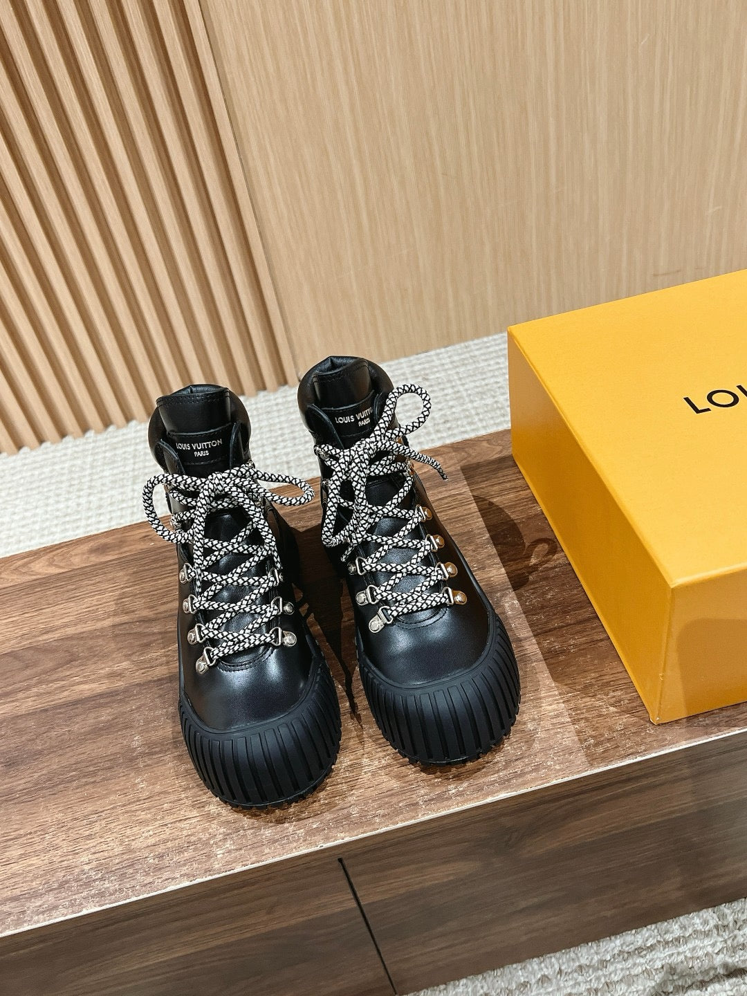 Black and Brown Shoes