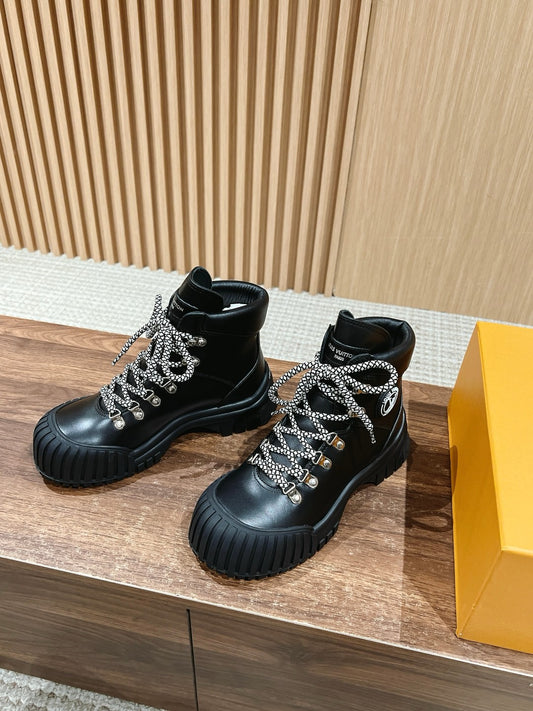 Black and Brown Shoes