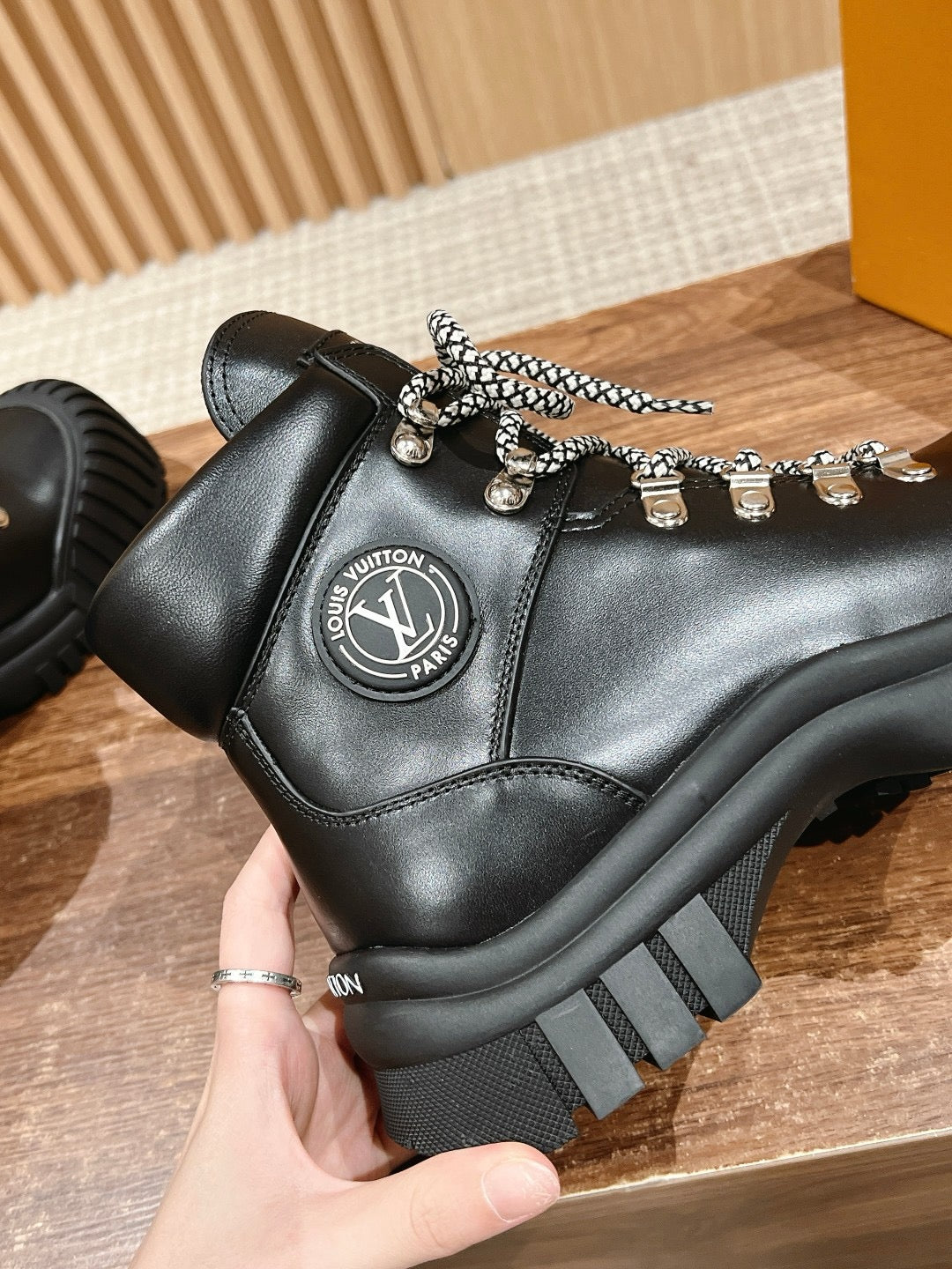 Black and Brown Shoes