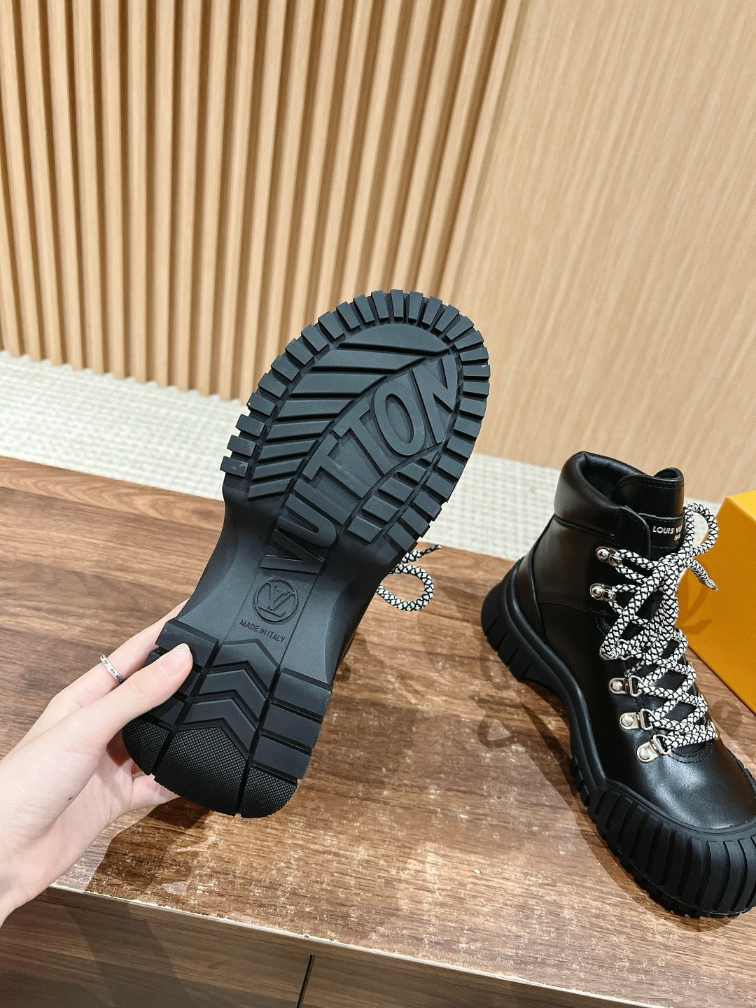 Black and Brown Shoes