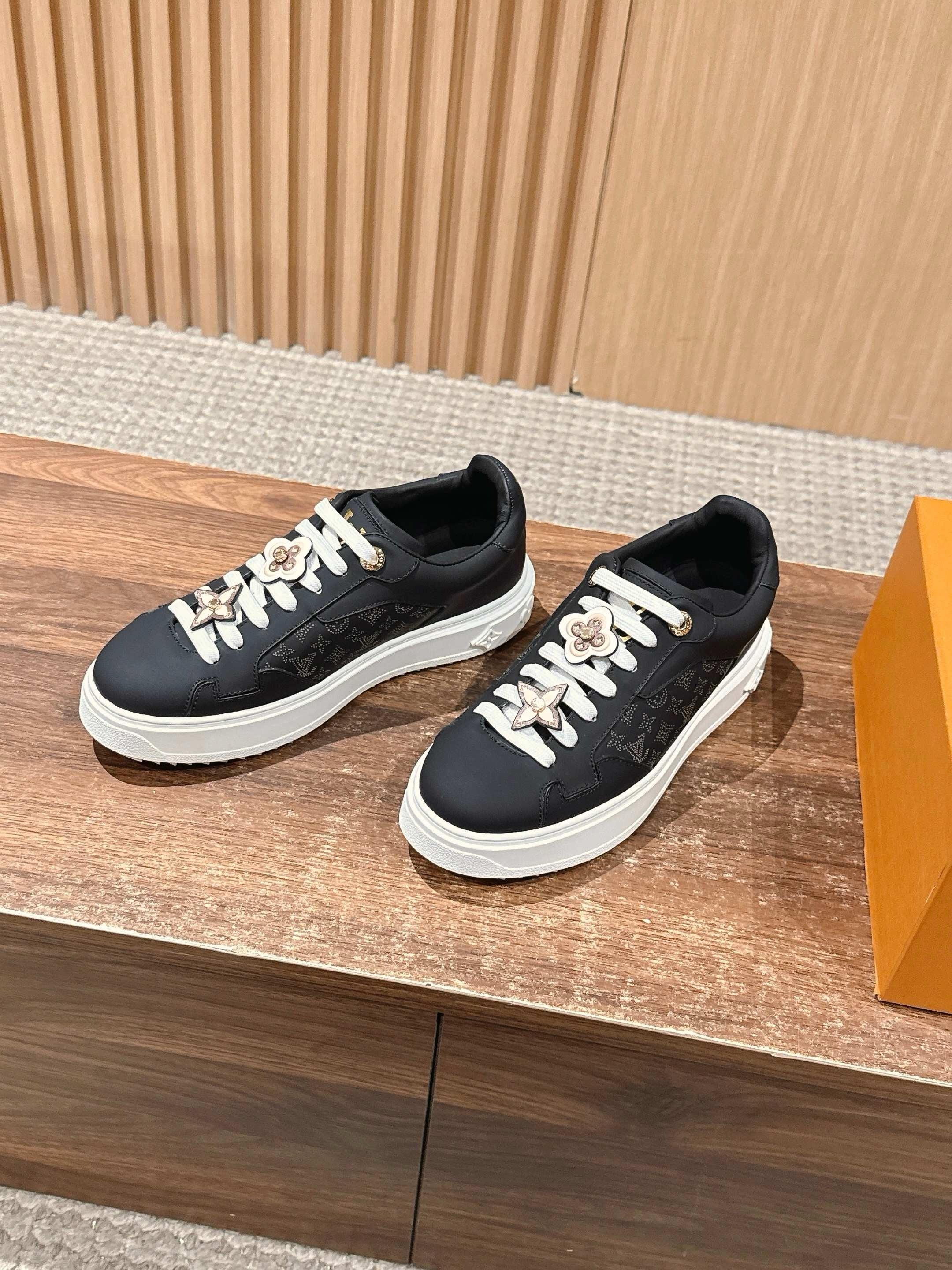 Black and White Shoes