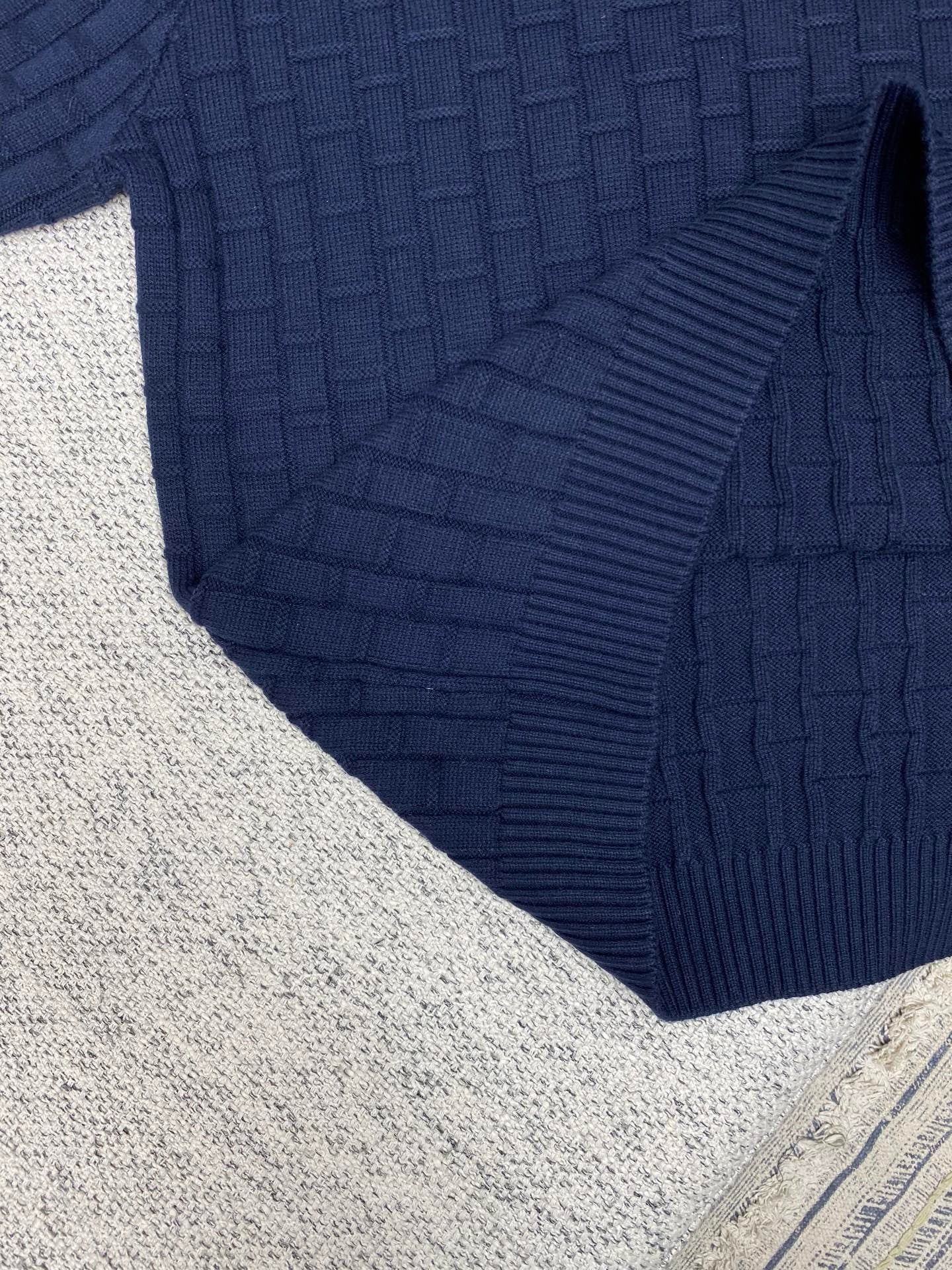 Dark Blue and Brown Jersey