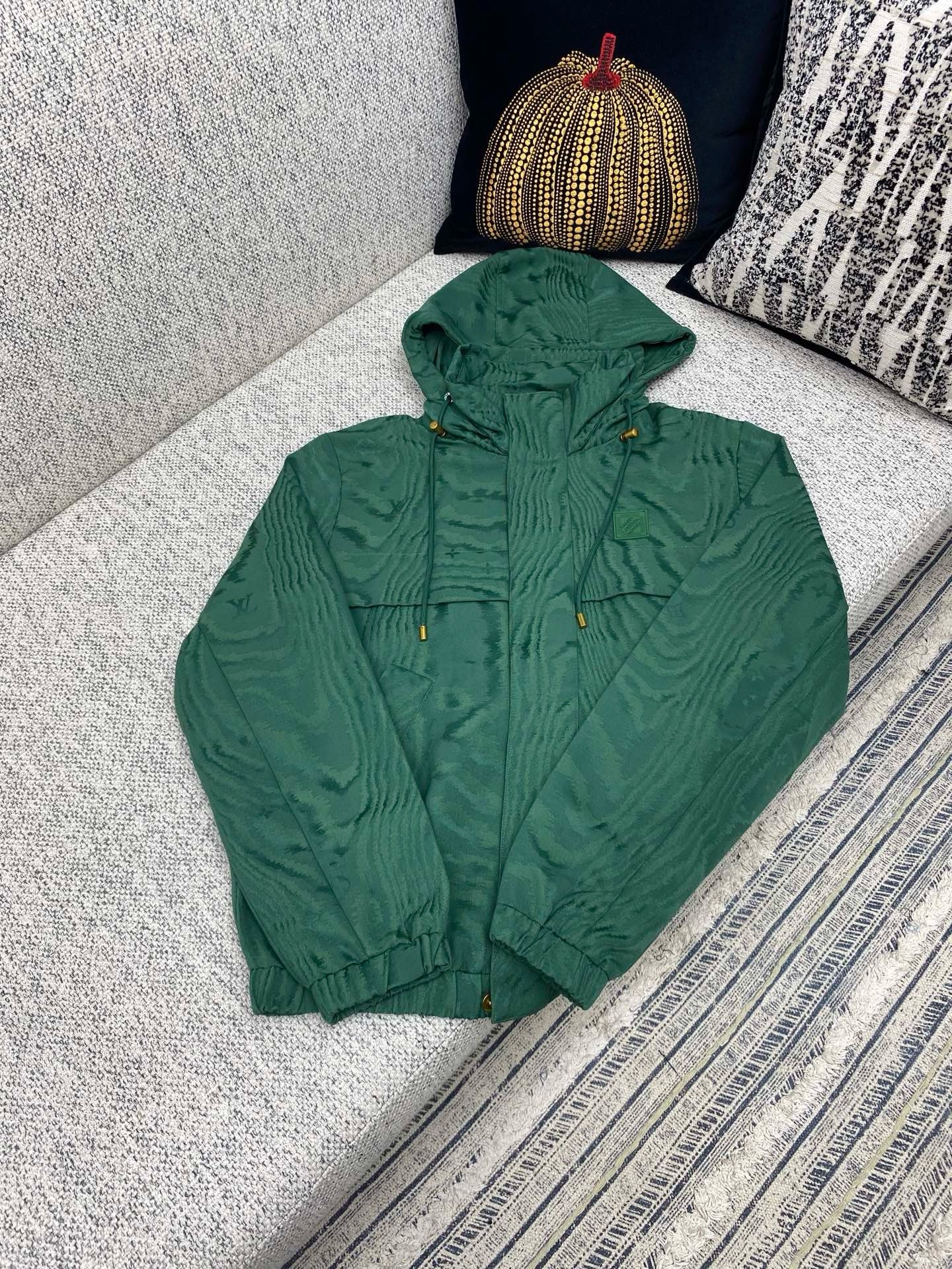 Green and Black Jacket