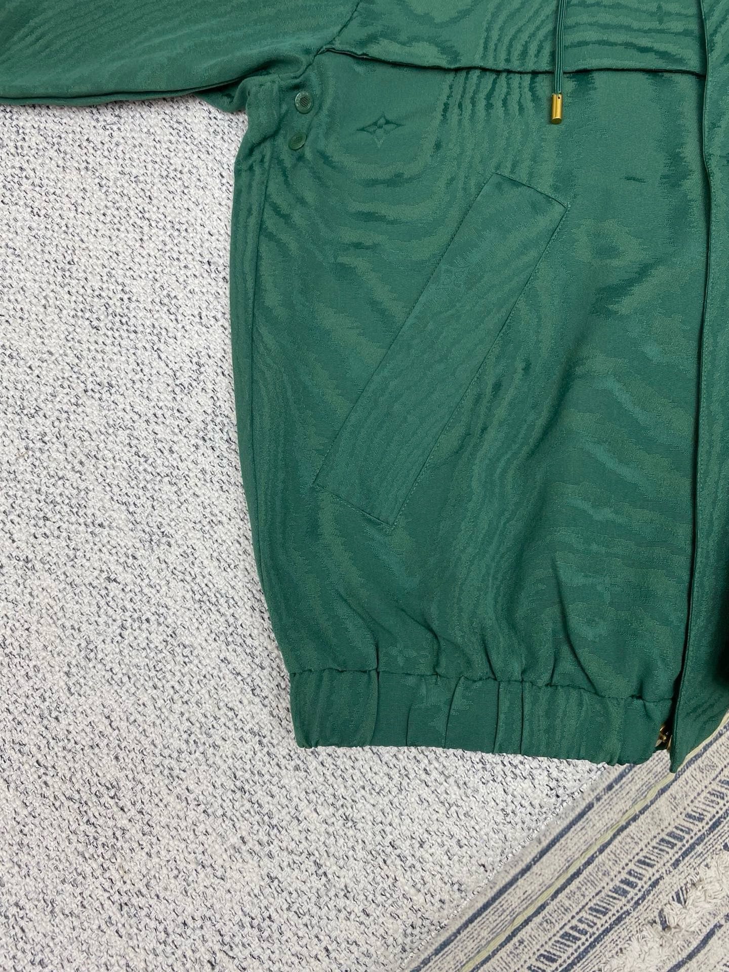 Green and Black Jacket