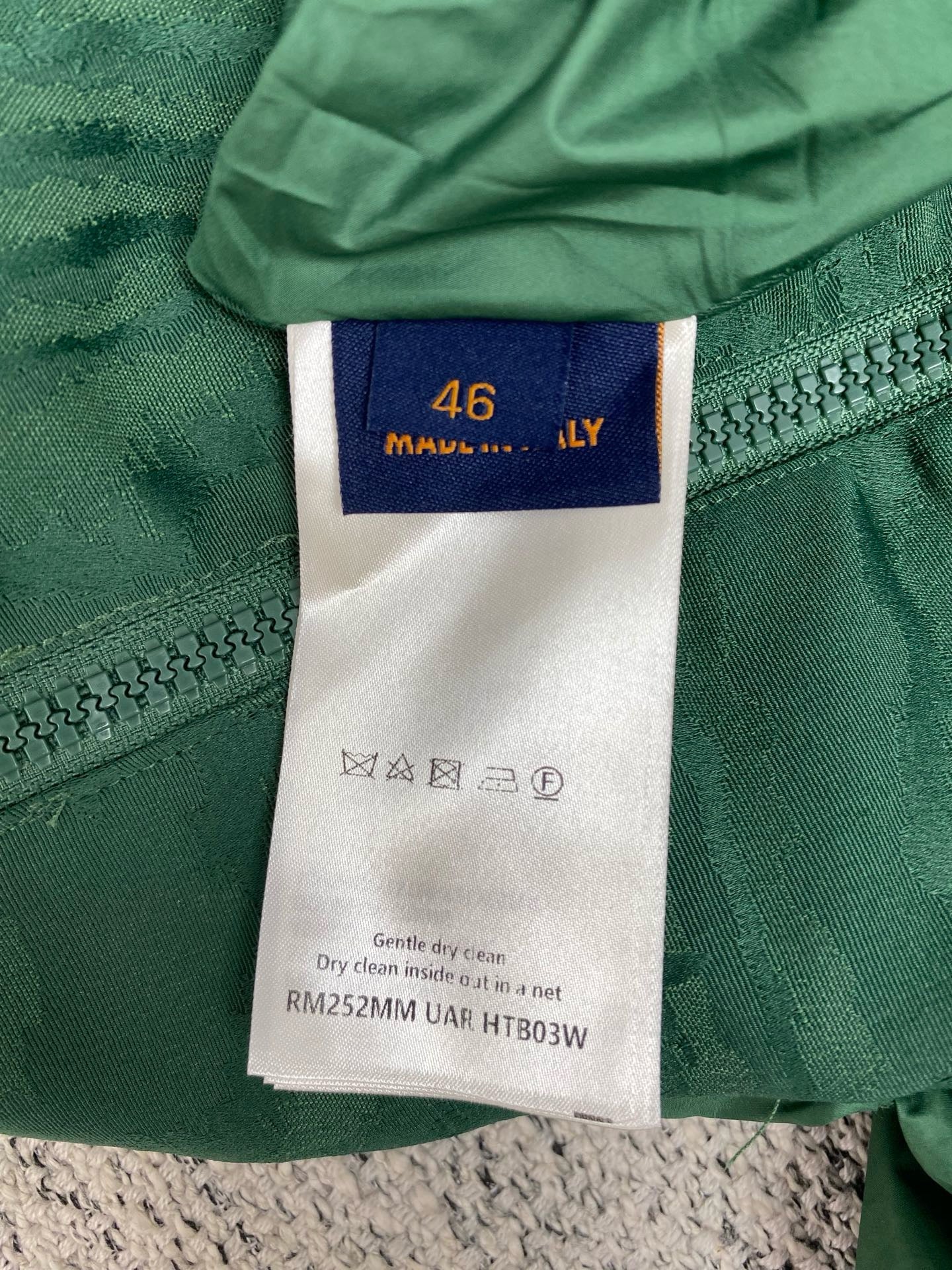 Green and Black Jacket