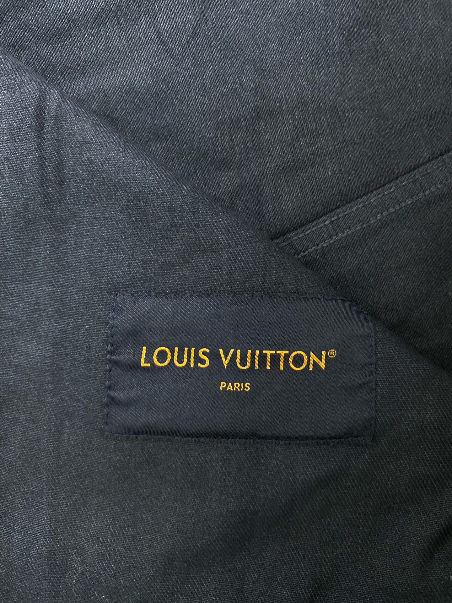 Dark Blue and Beige Jacket