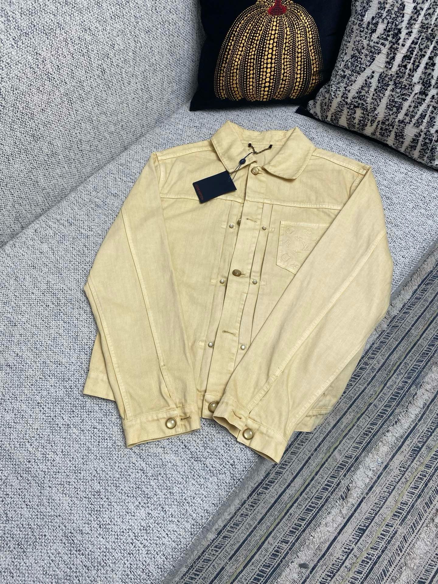 Dark Blue and Beige Jacket