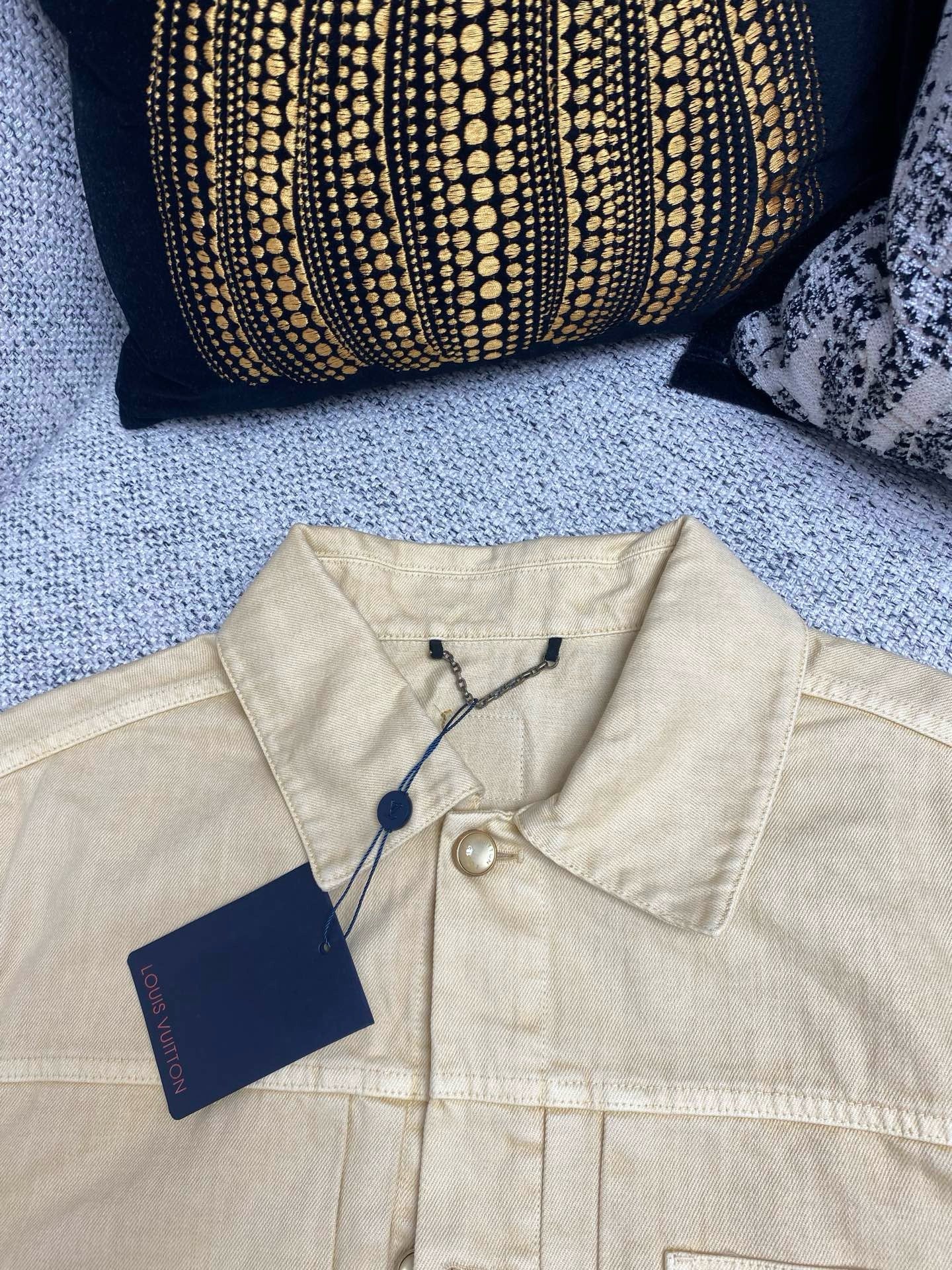 Dark Blue and Beige Jacket