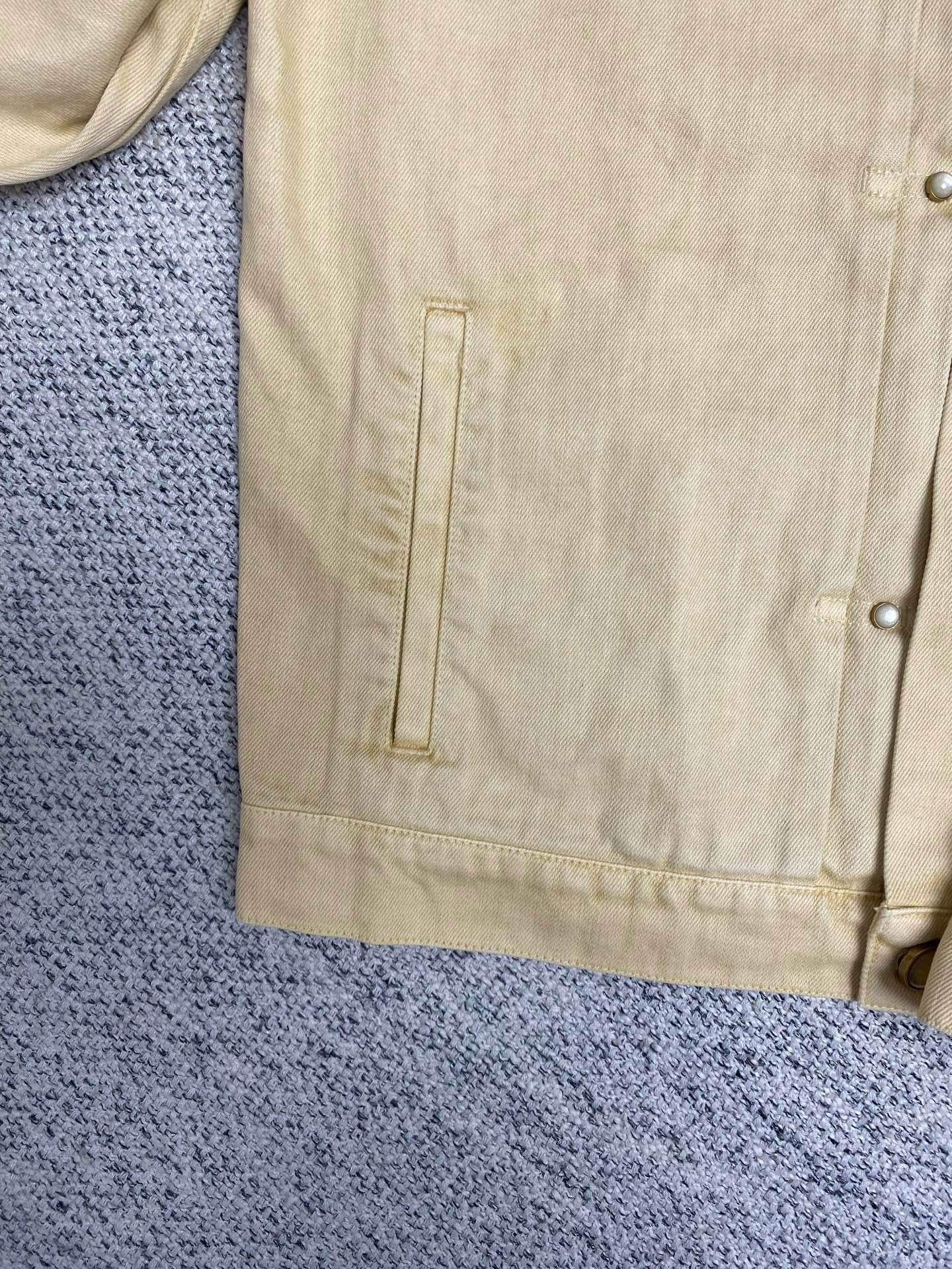 Dark Blue and Beige Jacket