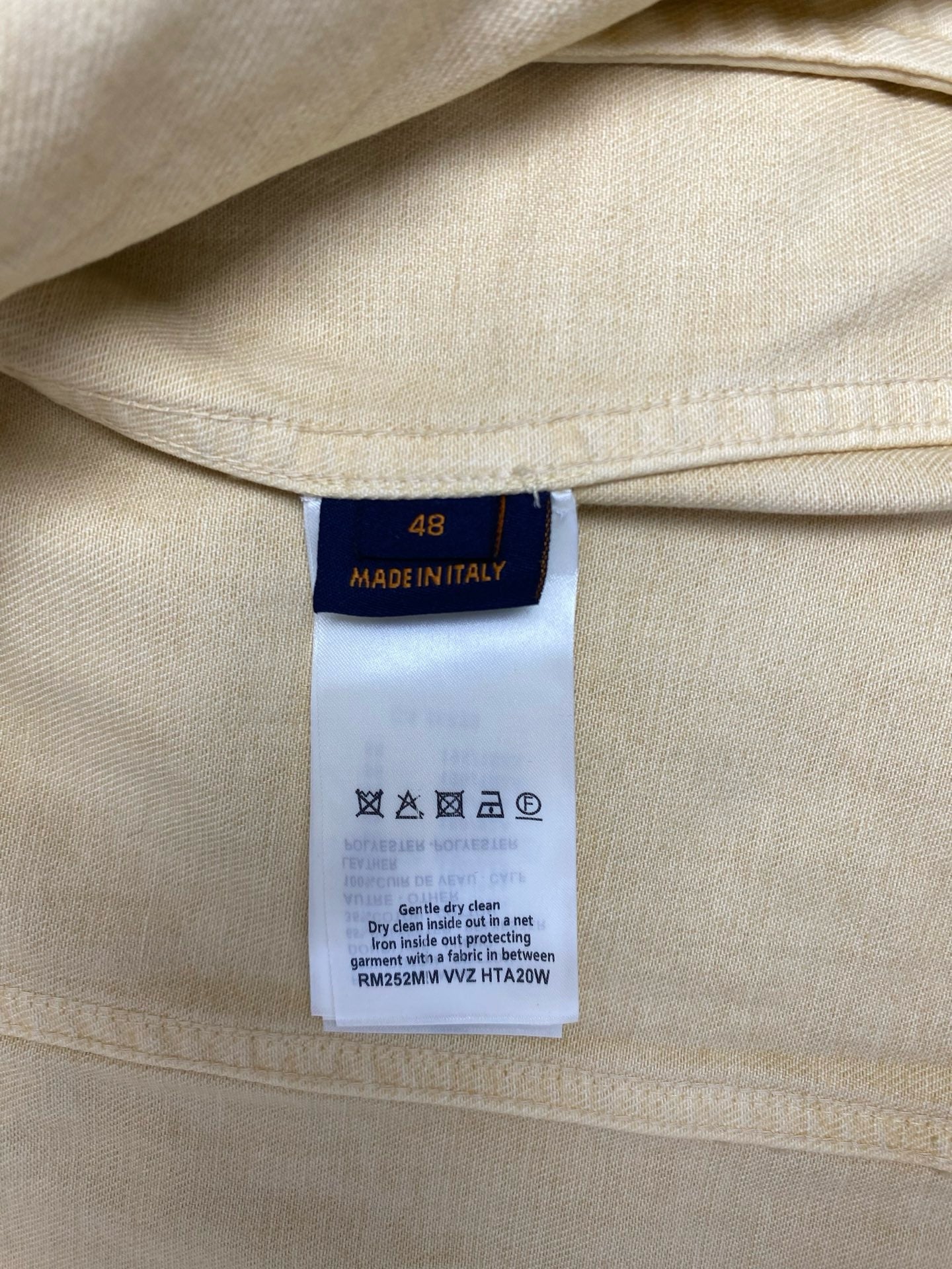 Dark Blue and Beige Jacket