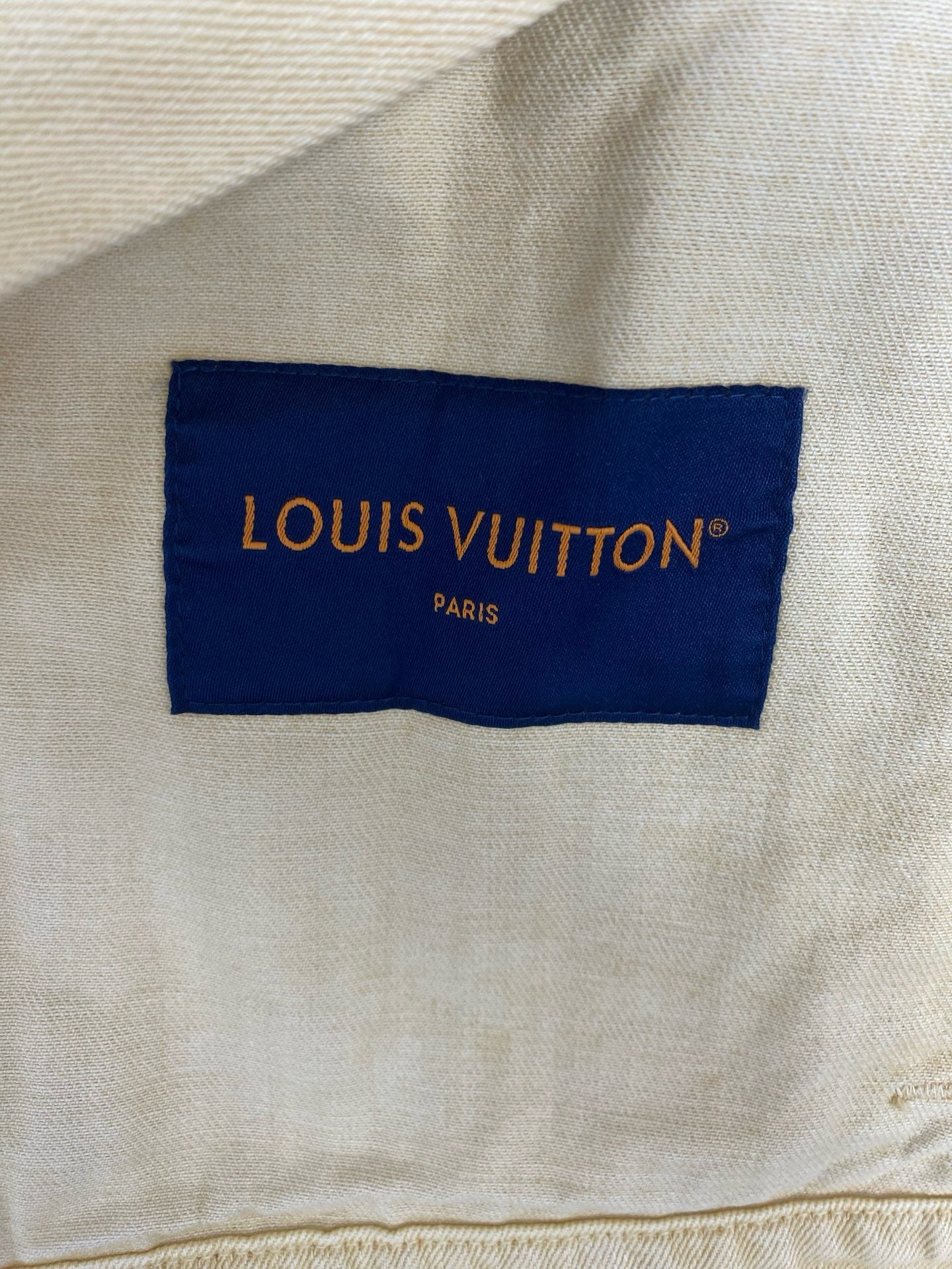 Dark Blue and Beige Jacket