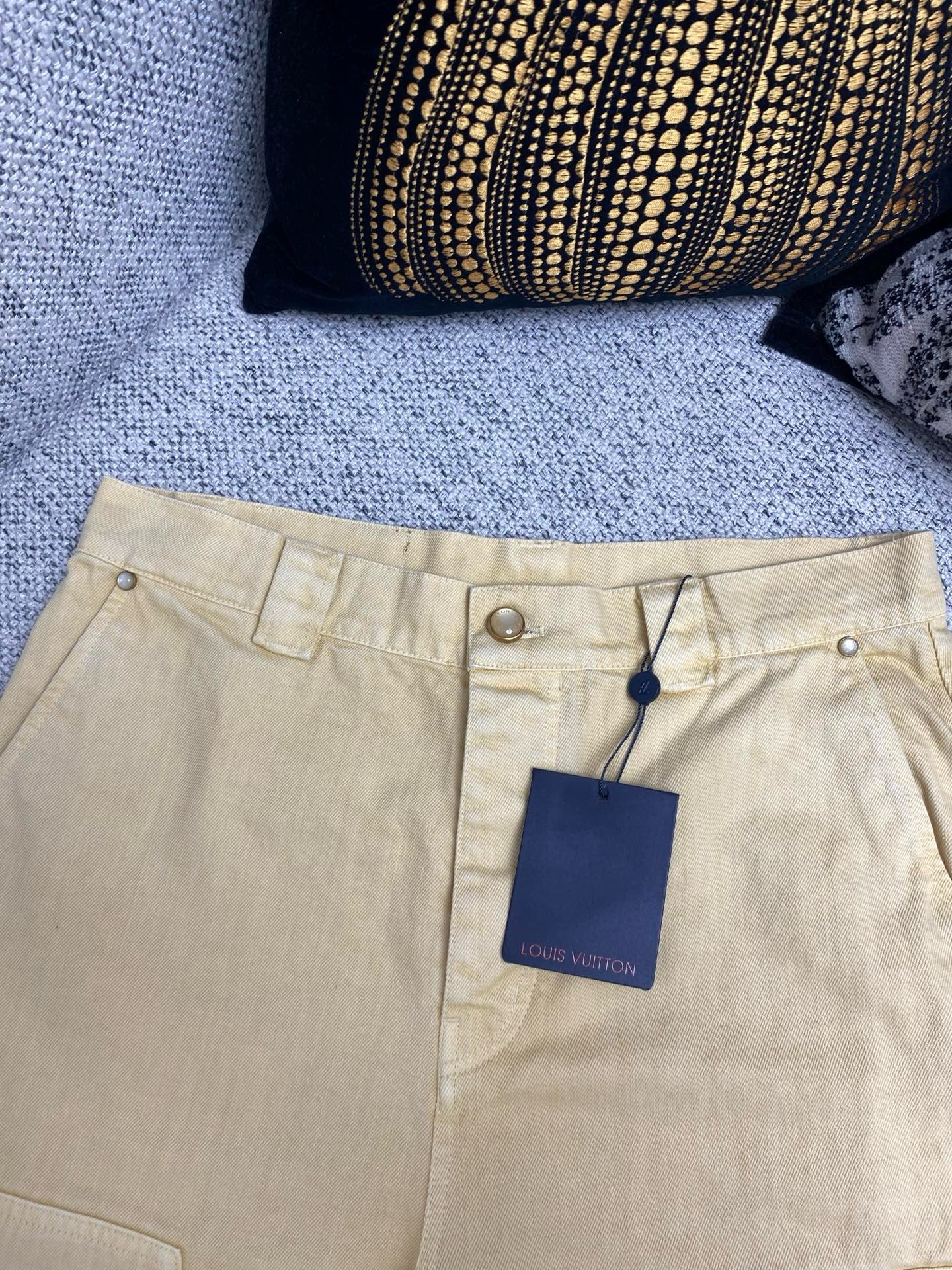 Dark Blue and Beige Pant