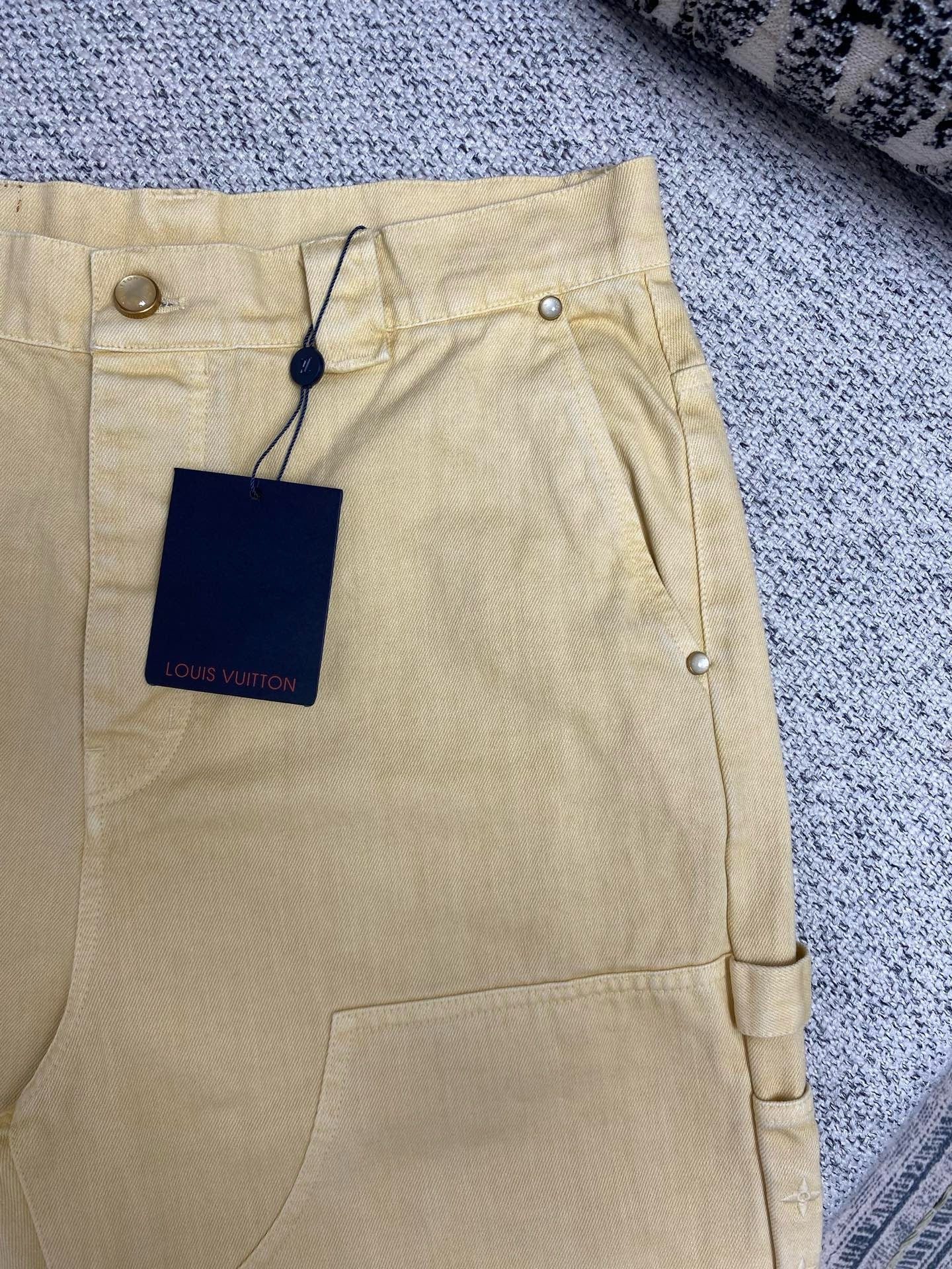 Dark Blue and Beige Pant